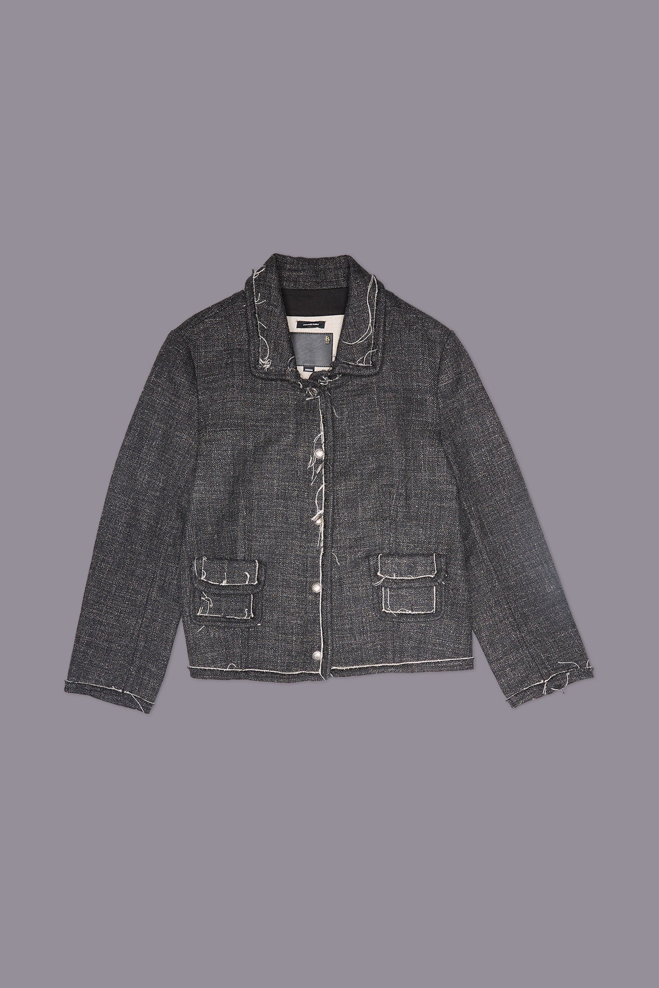 BOXY JACKET - DARK GREY - R13