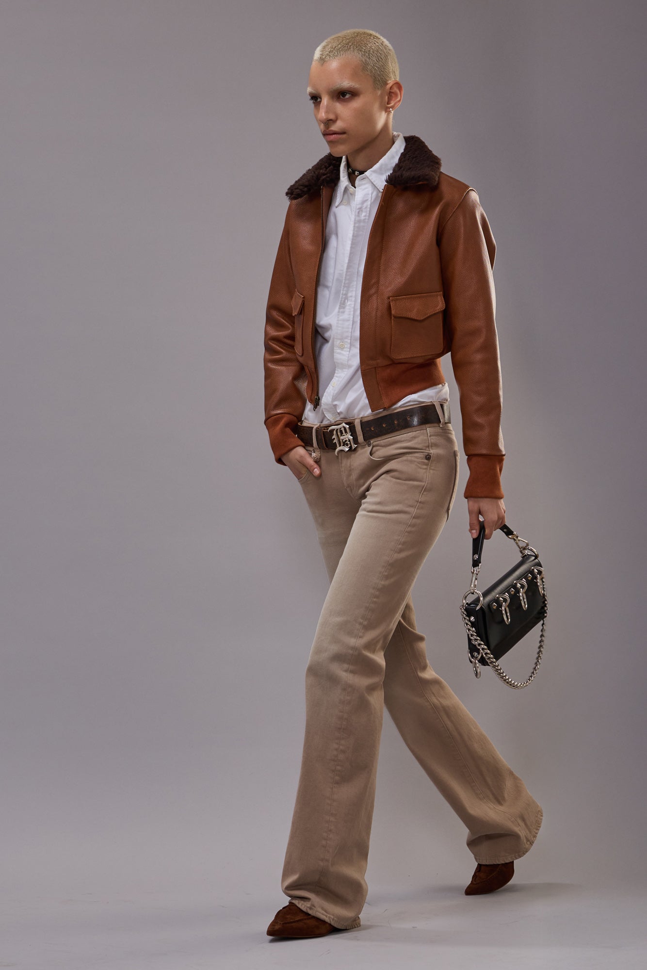 BOY FLARE - CLEAN SAWDUST STRETCH - R13