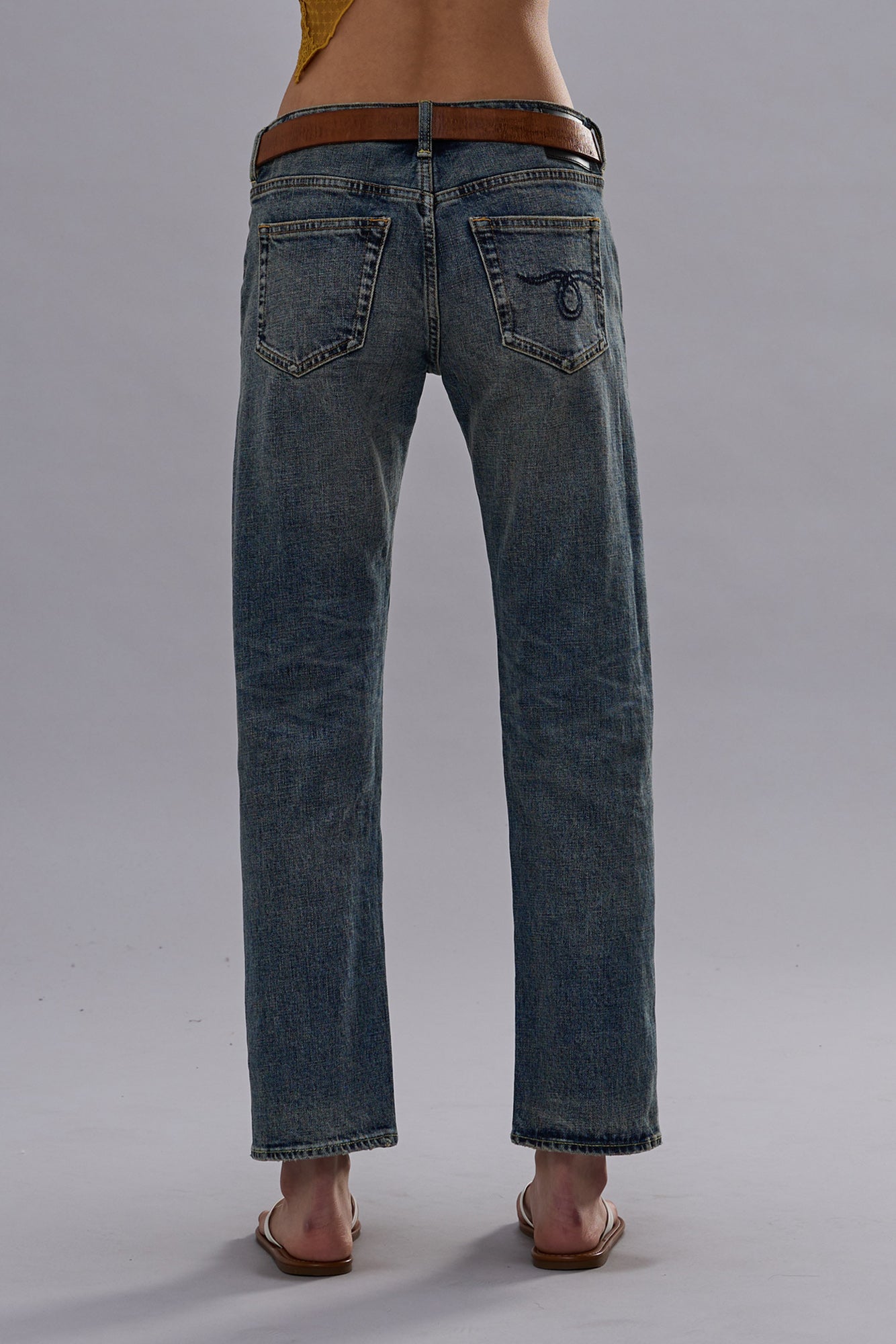 BOY STRAIGHT - GLADE BLUE STRETCH - R13