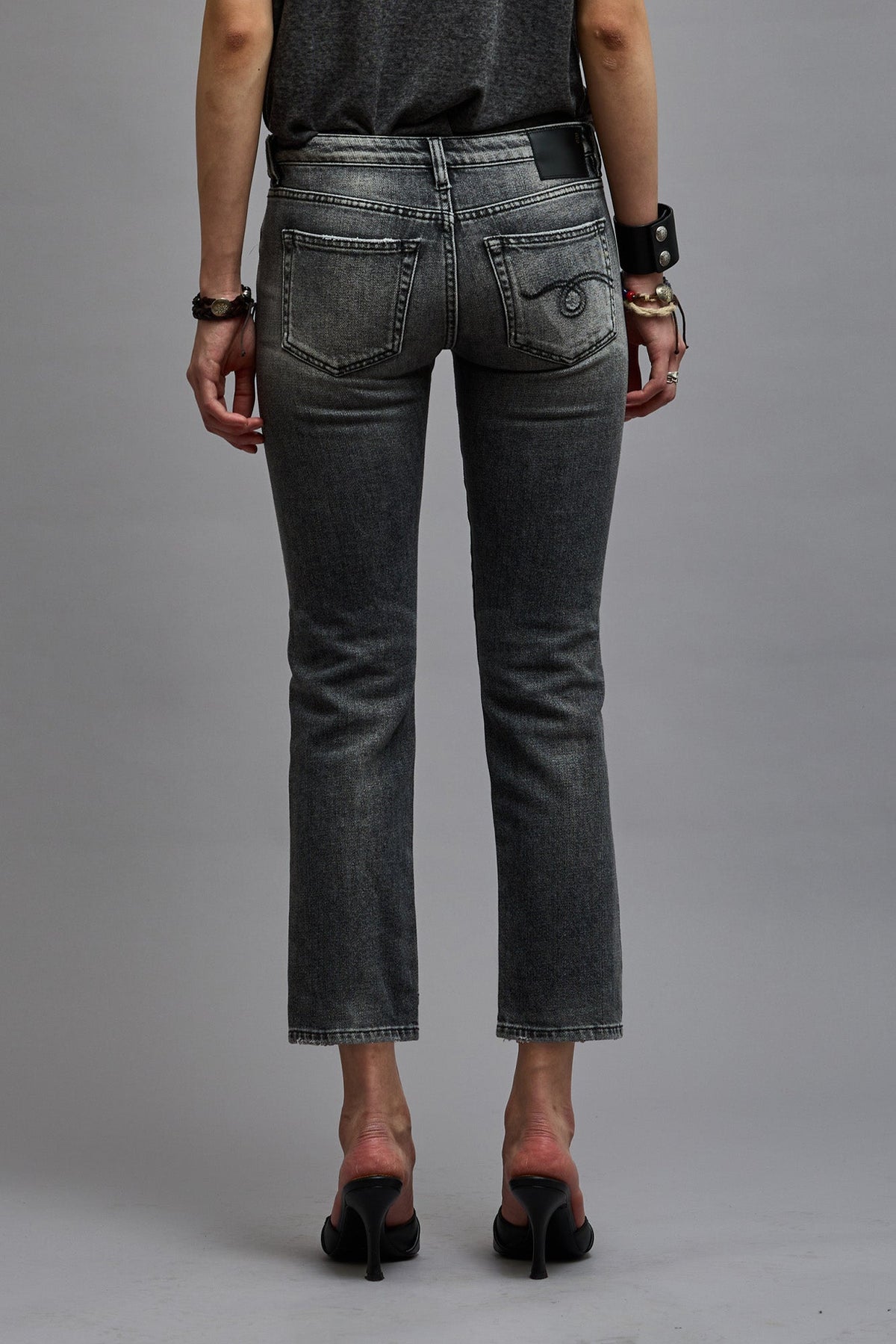 Boy Straight - Vintage Grey - R13