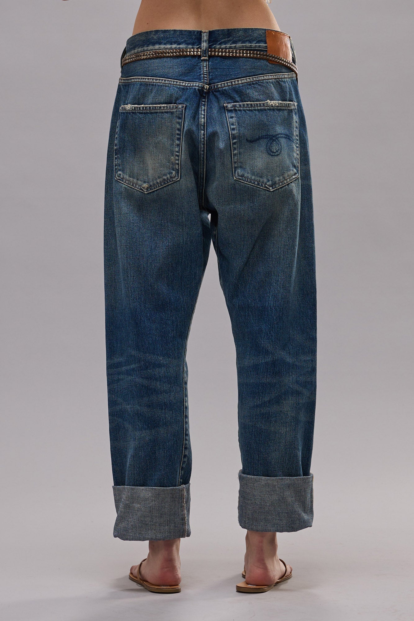 CUFFED CROSSOVER - ABYSS SELVEDGE BLUE - R13