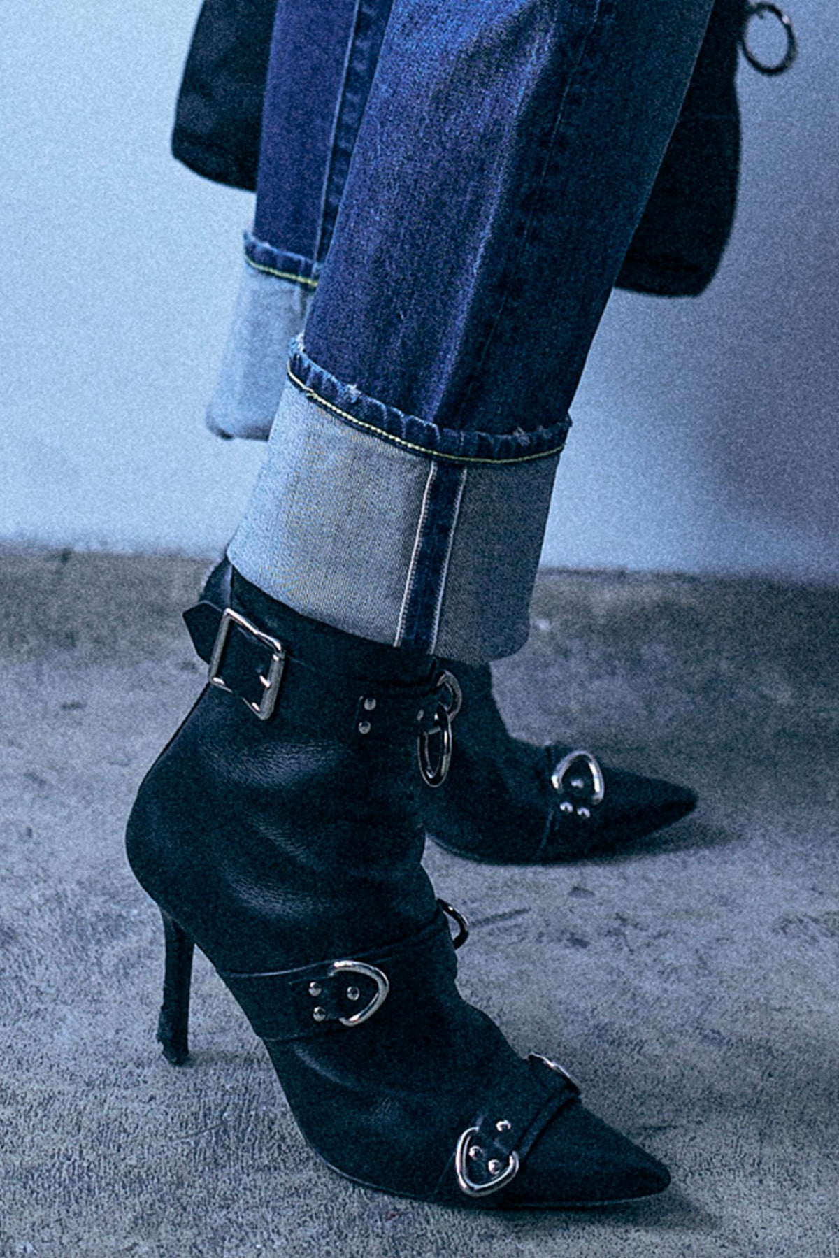 Cuffed Romeo - Dalston Selvedge Blue Stretch - R13