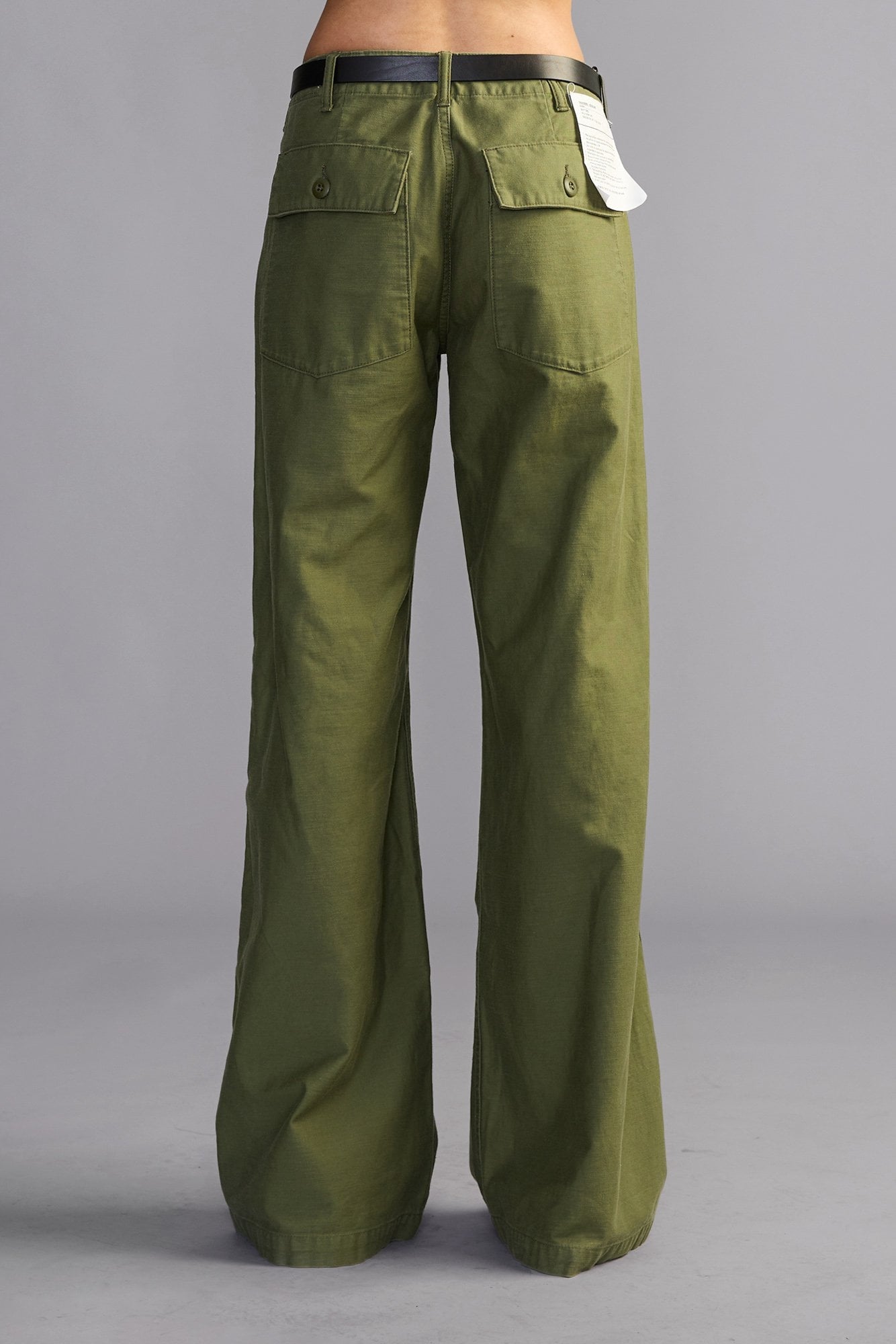 D'Arcy Flare Utility Pants - Olive Green - R13