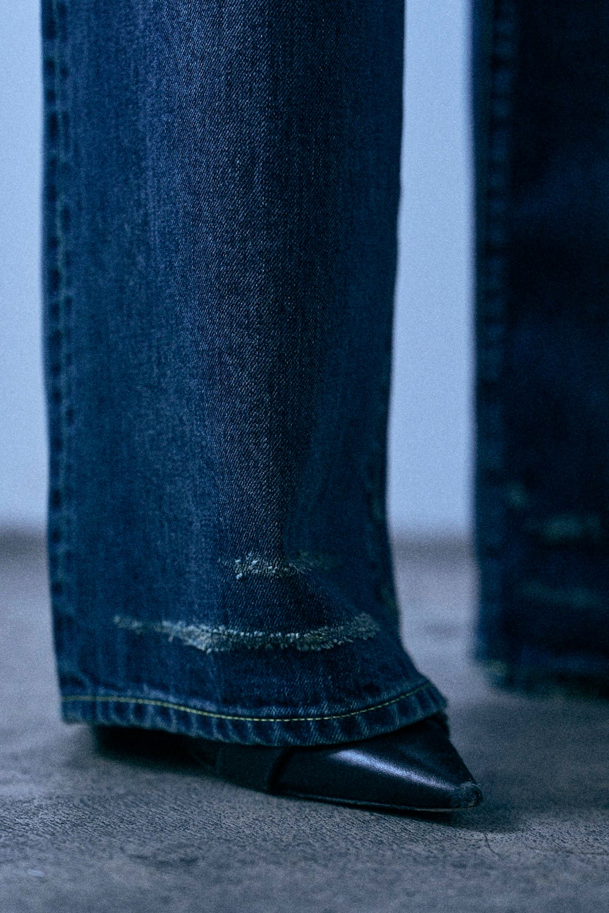 D'Arcy Loose Jean - Livingston Selvedge Blue - R13