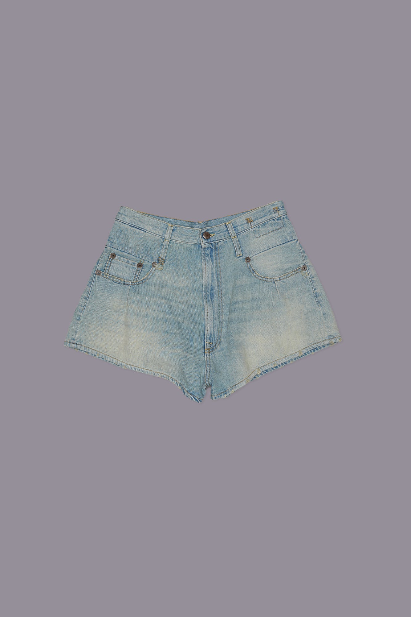 DOUBLE LOOP VENTI SHORT - TONI BLUE - R13
