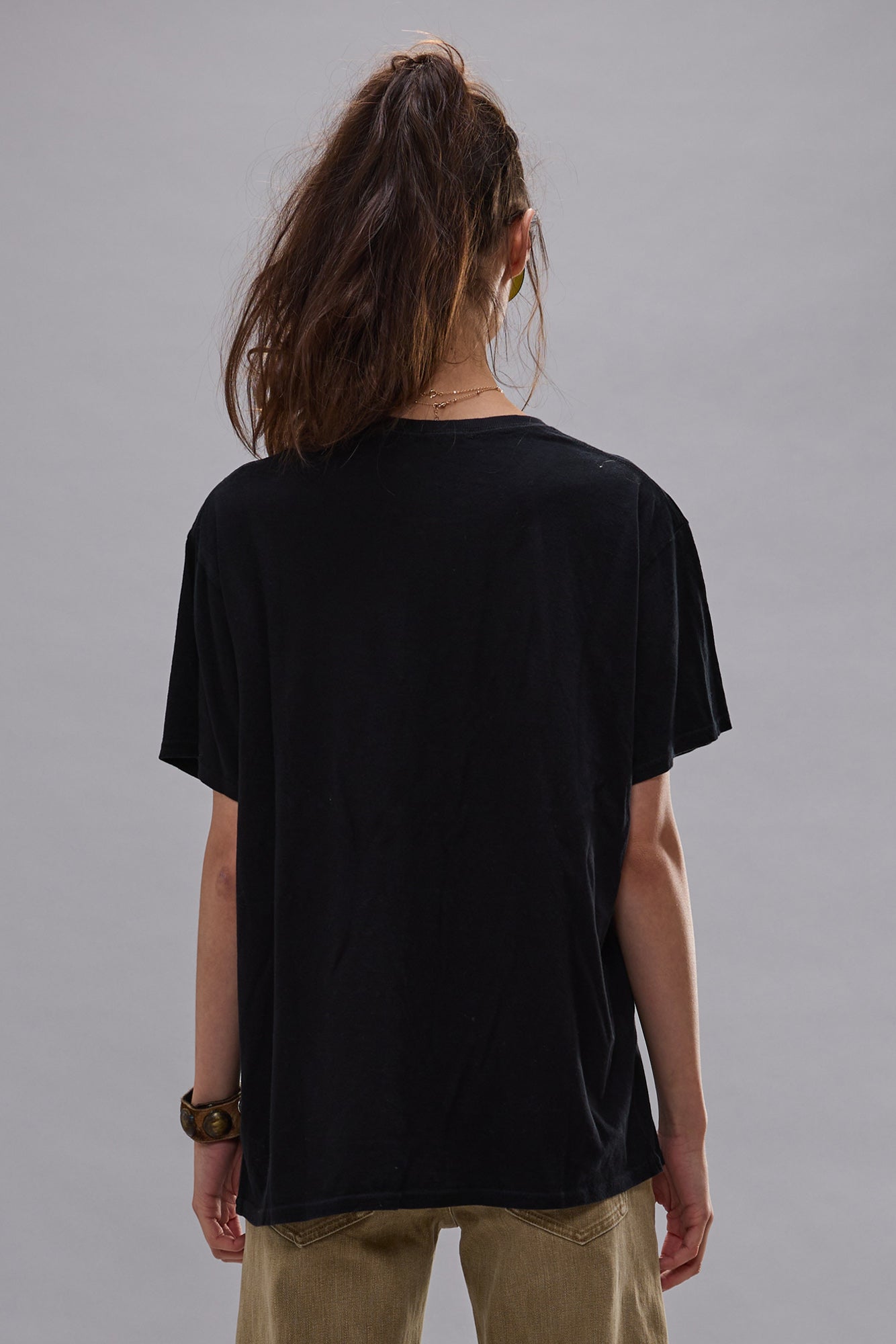 EYE ROLL BOY T - BLACK - R13