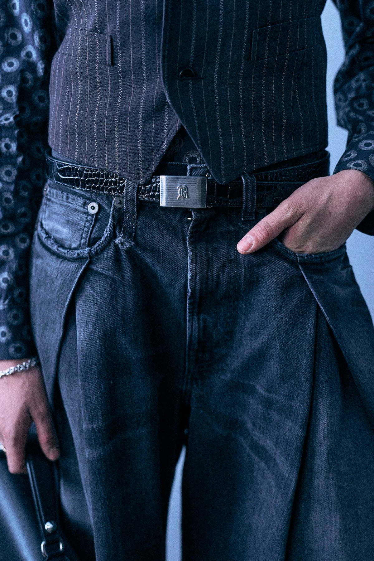 Foldover Jean - Wilson Black - R13