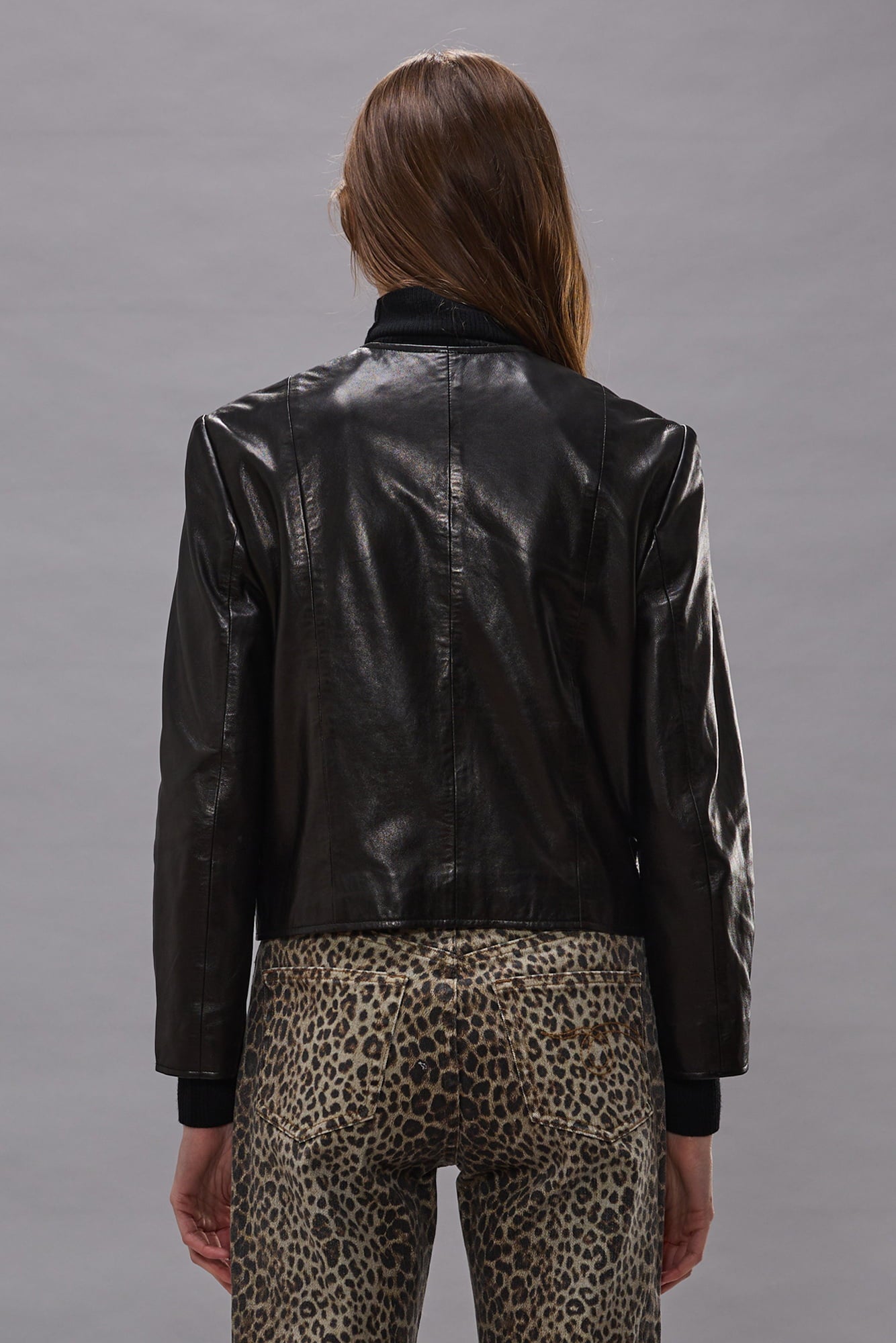 Front Snap Jacket - Black - R13