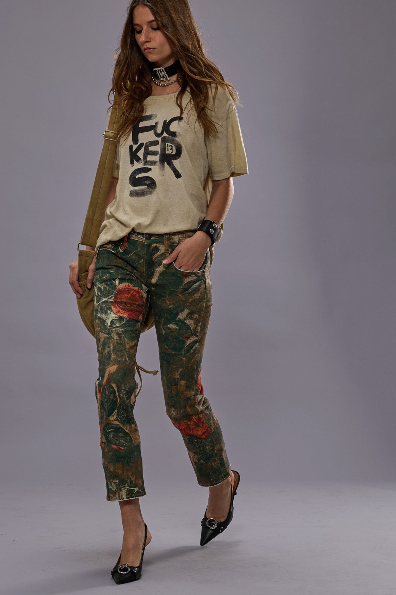 FUCKERS BOY T - KHAKI - R13