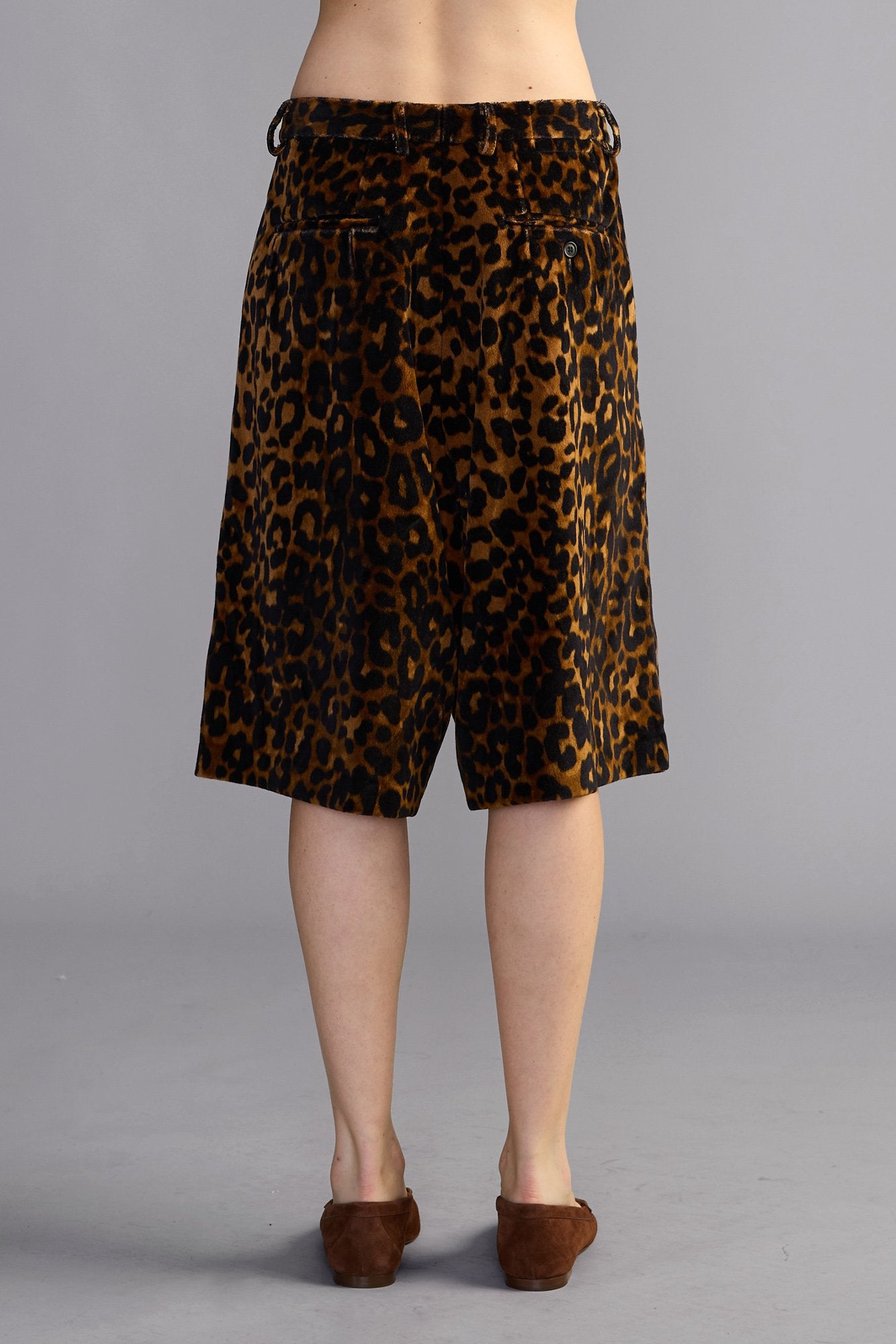 Jumbo Tailored Short - Brown Leopard - R13