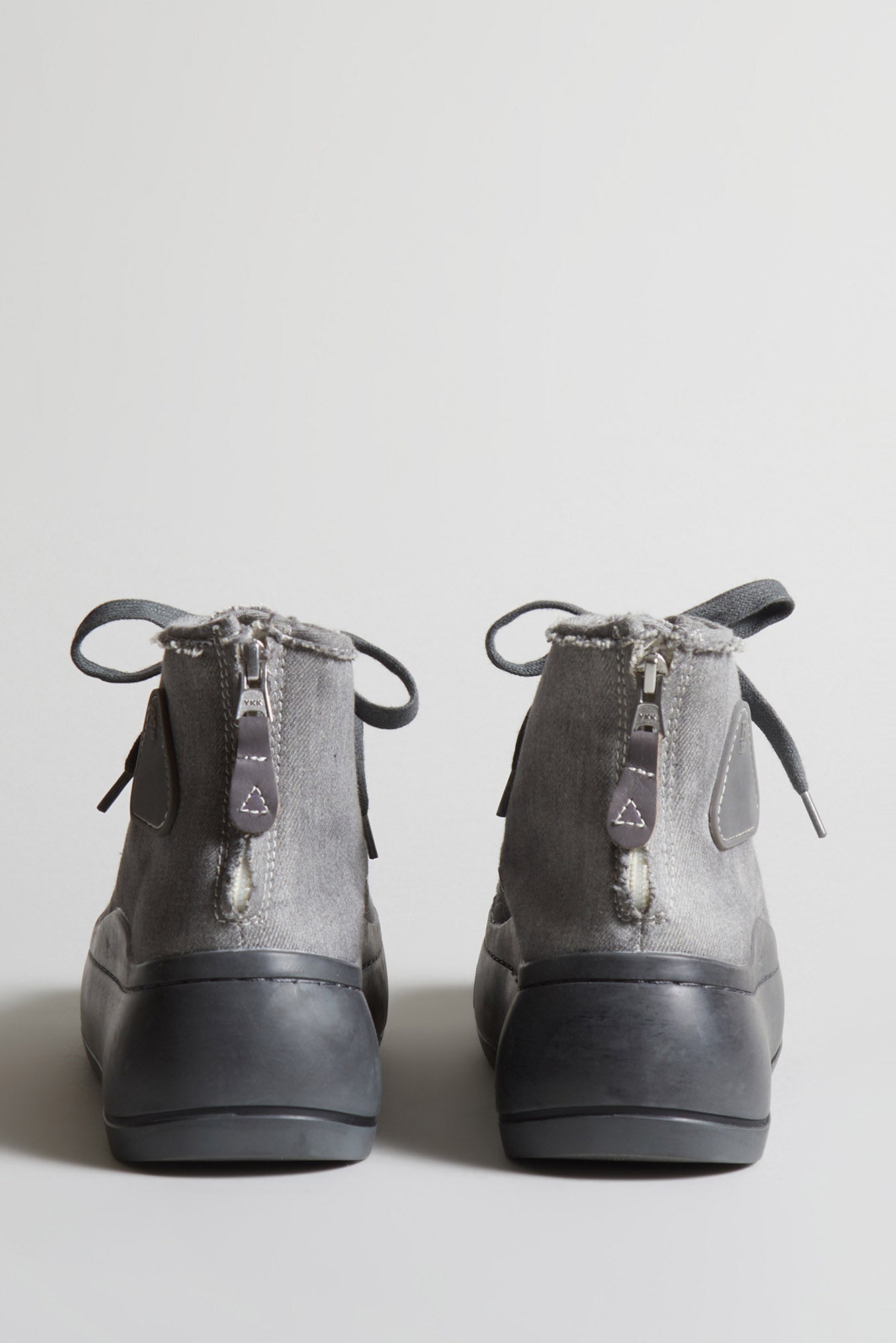 Kurt High Top Sneaker - Light Grey Denim - R13