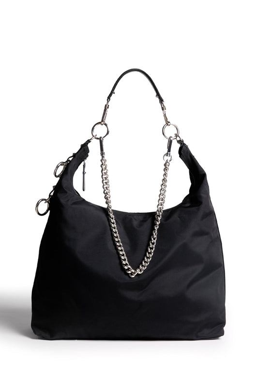 LARGE HARNESS BOHO CARRY ALL - BLACK - R13