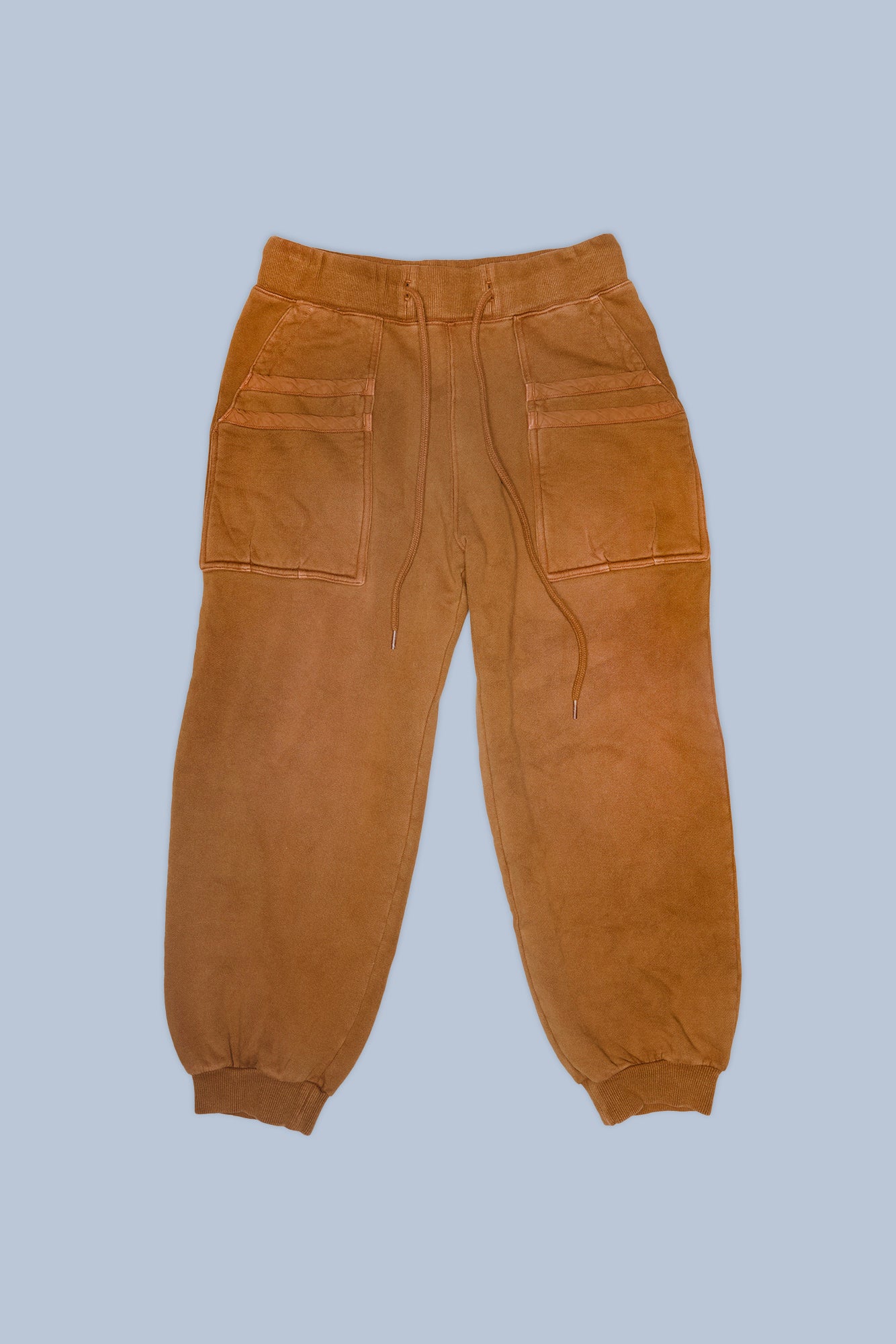LAYERED POCKET SWEATPANT - LIGHT BROWN - R13