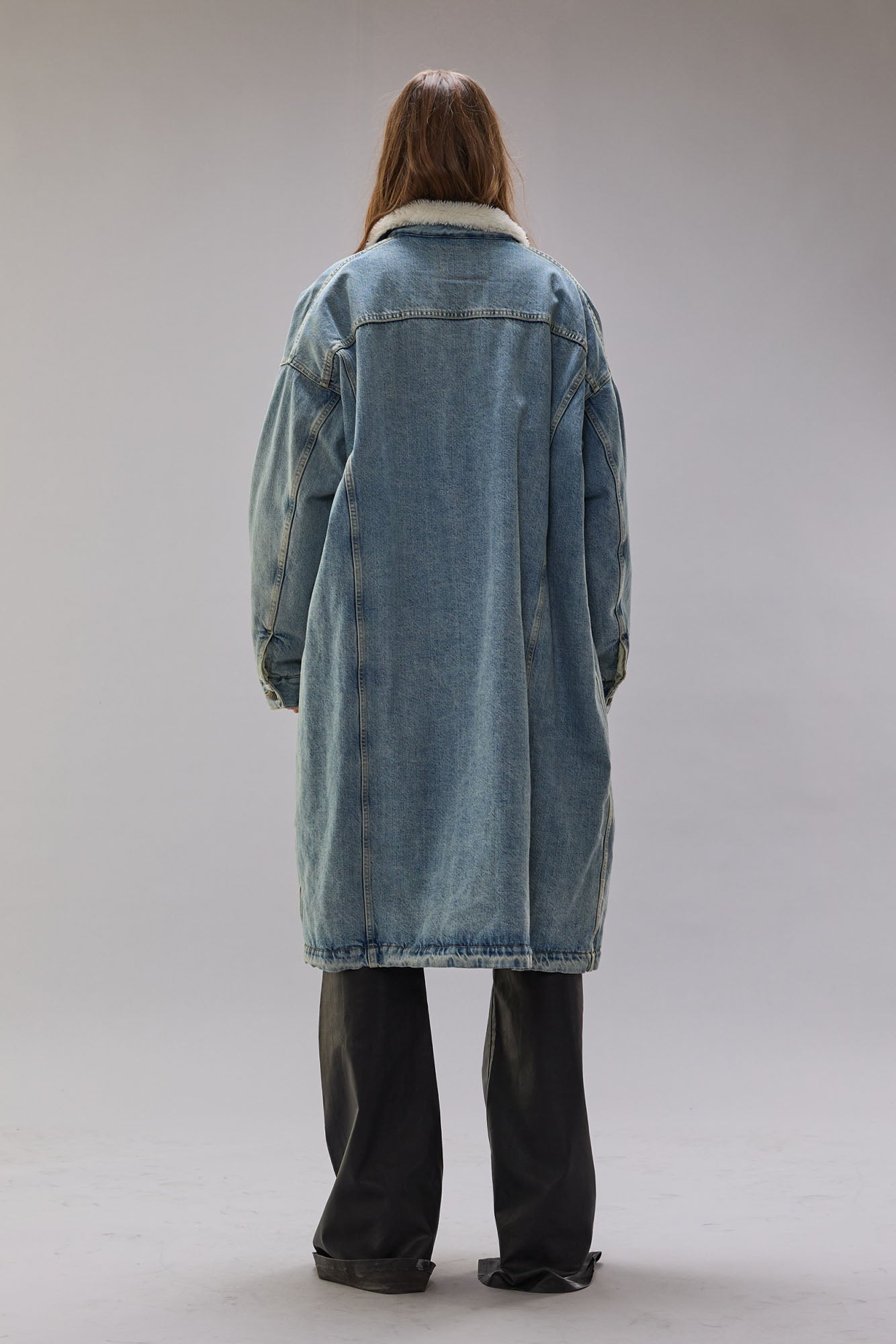 Lyle Trucker Coat - Slate Blue - R13
