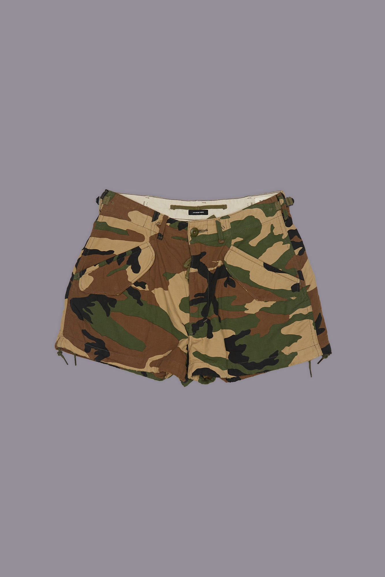 MARIANNE CARGO SHORT - DOUBLE WEAVE CAMO - R13