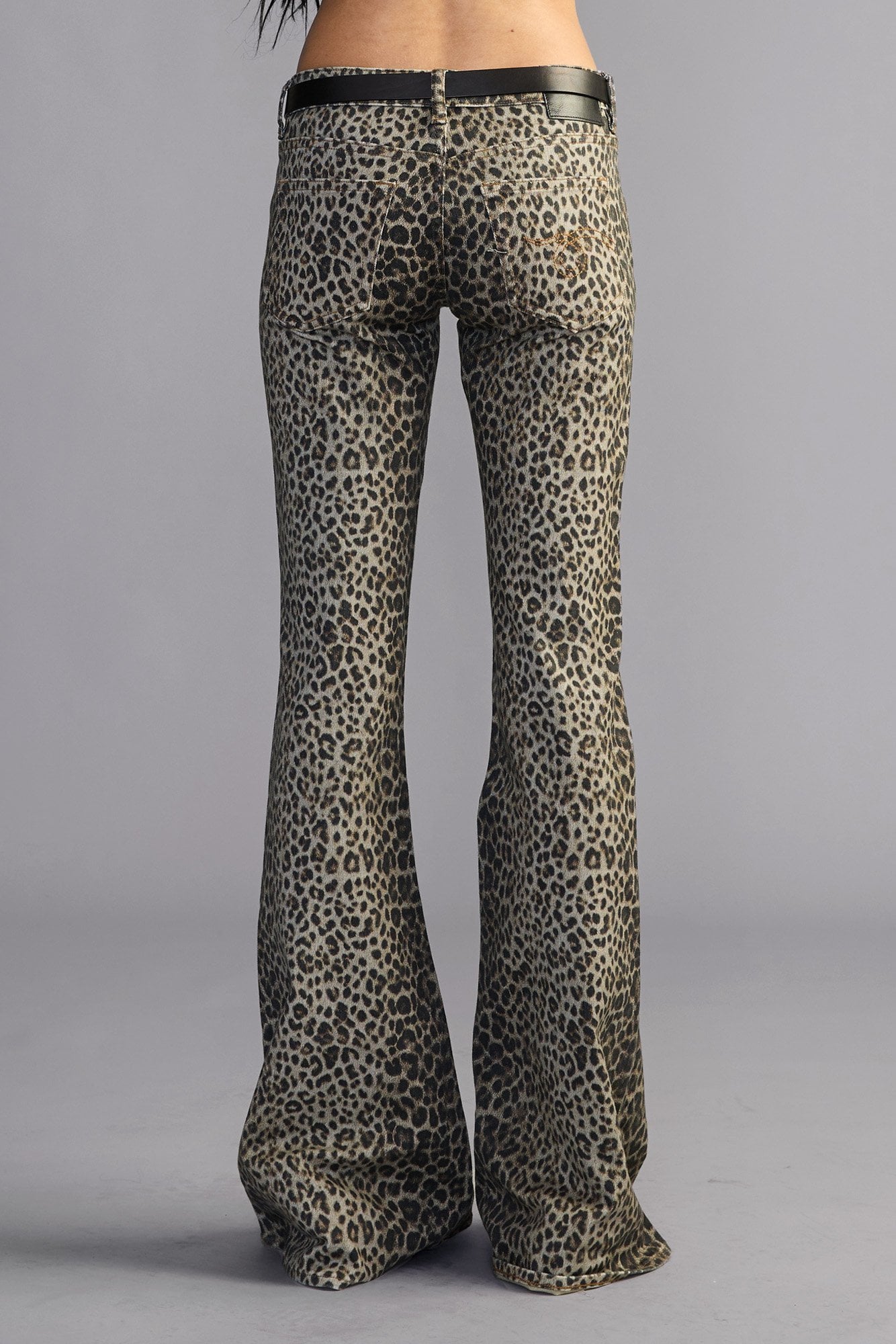 Overflow Boy Flare - Classic Cheetah Brown - R13