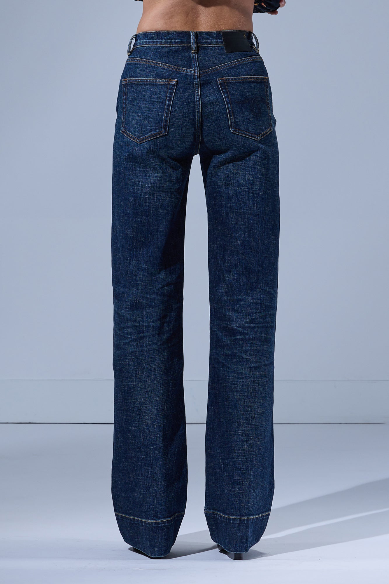 PAULINE JEAN - HOYT BLUE STRETCH - R13