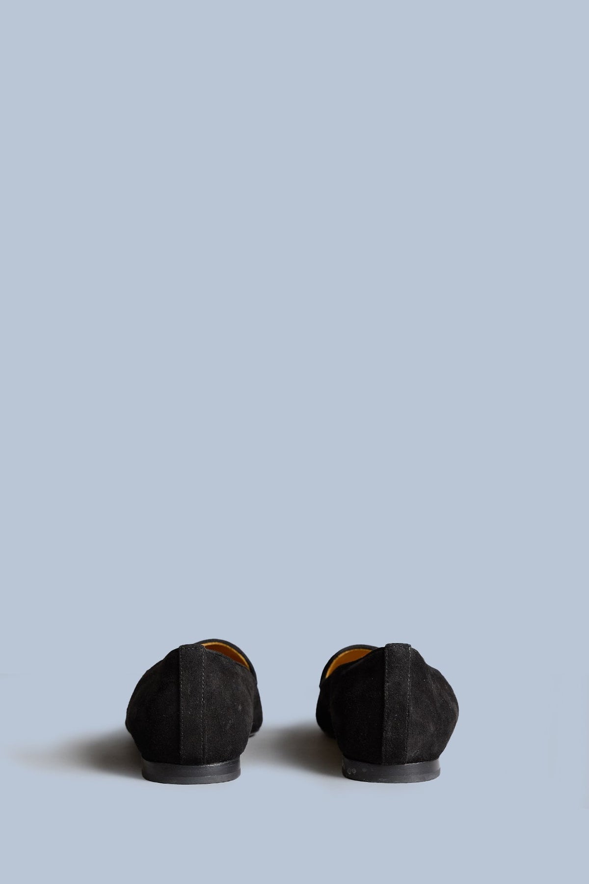 Pointy Toe Slipper - Black Suede - R13