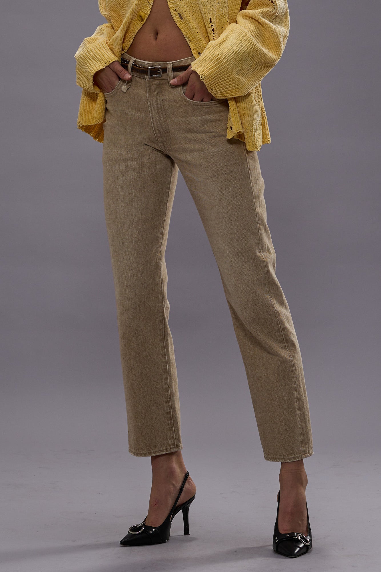 ROMEO JEAN - HARLYN KHAKI - R13