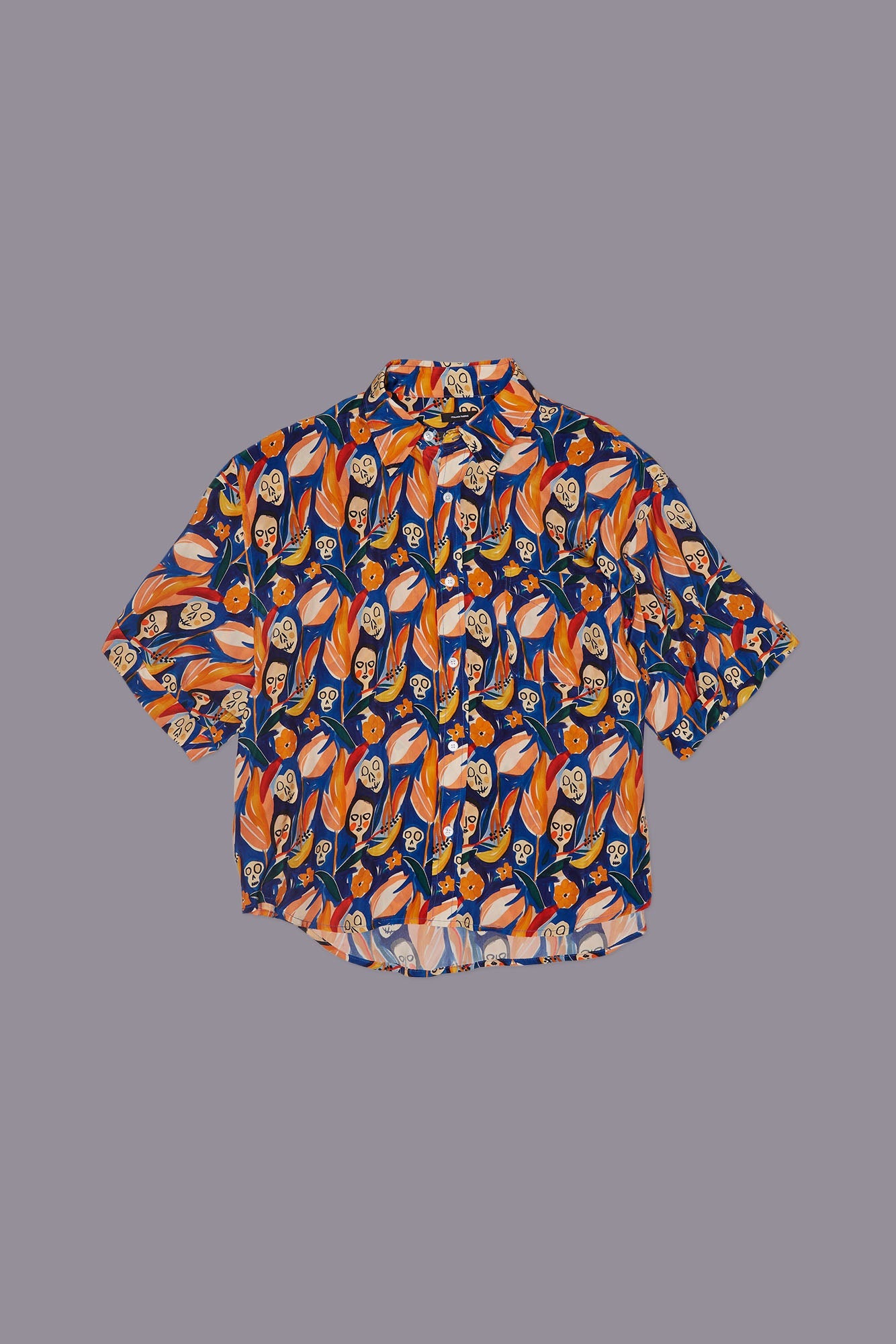 SHORT SLEEVE SHIRT - MULTICOLOR PRINT - R13