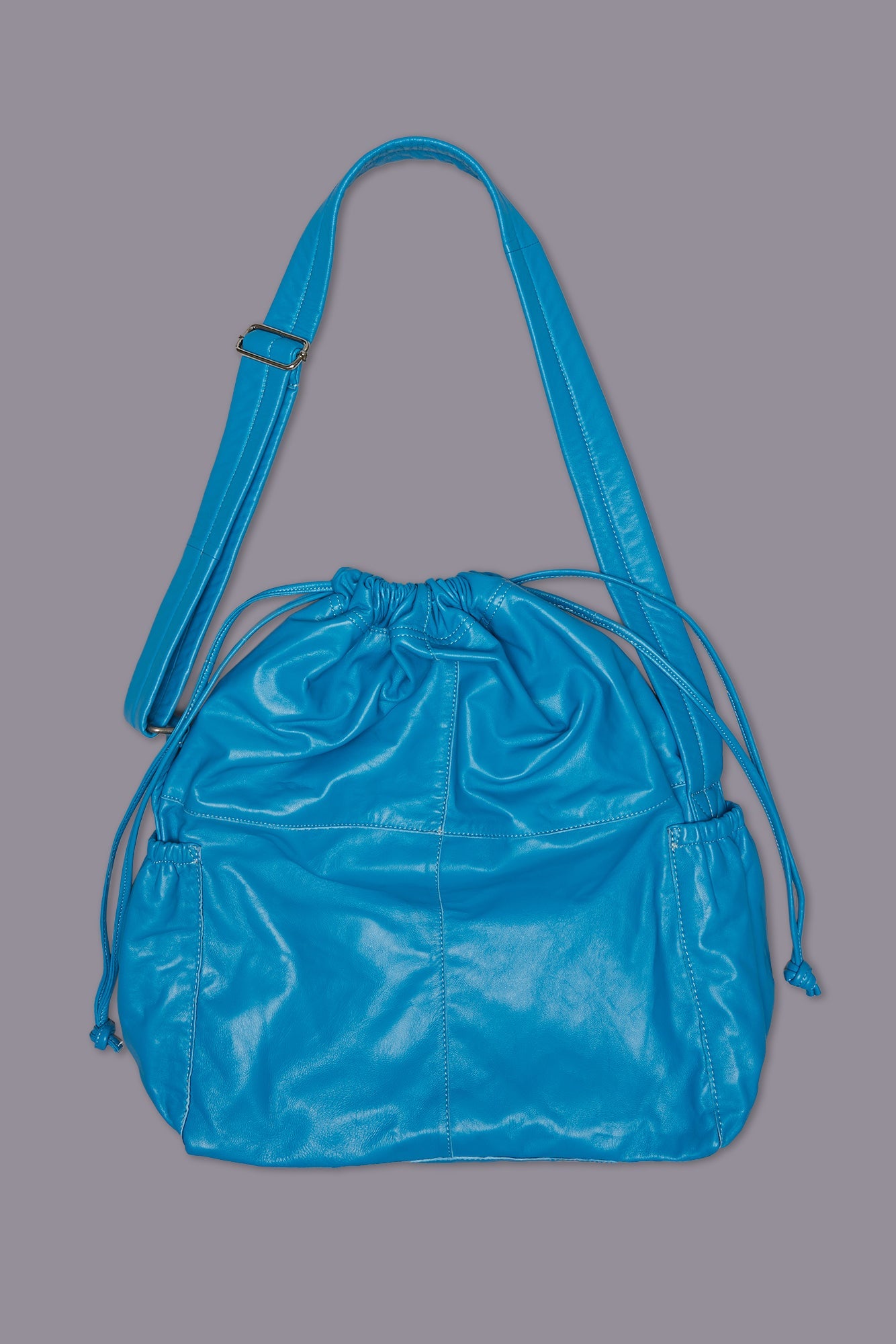 SOFT MESSENGER BAG - BLUE - R13