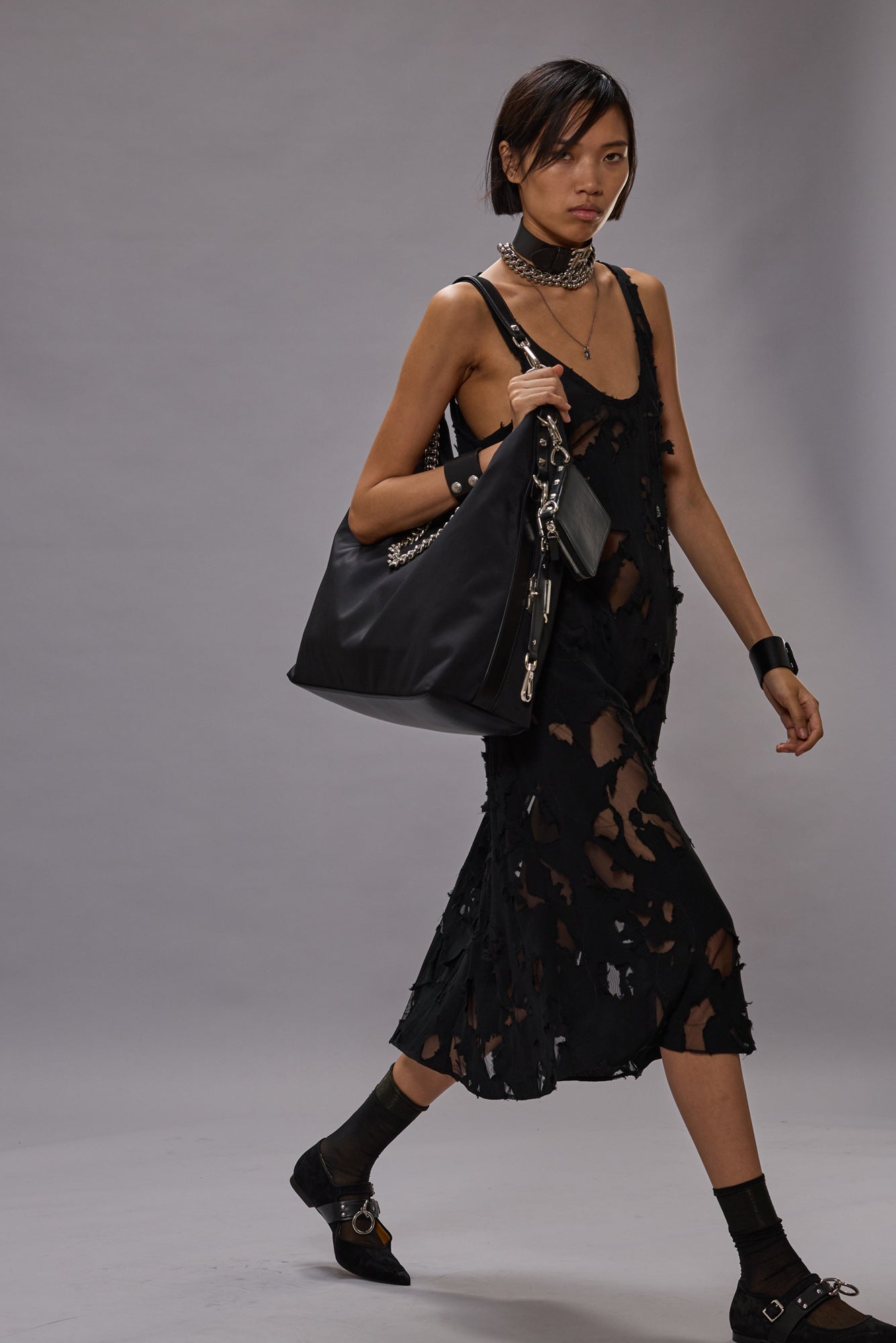 Tank Dress - Black - Black - R13