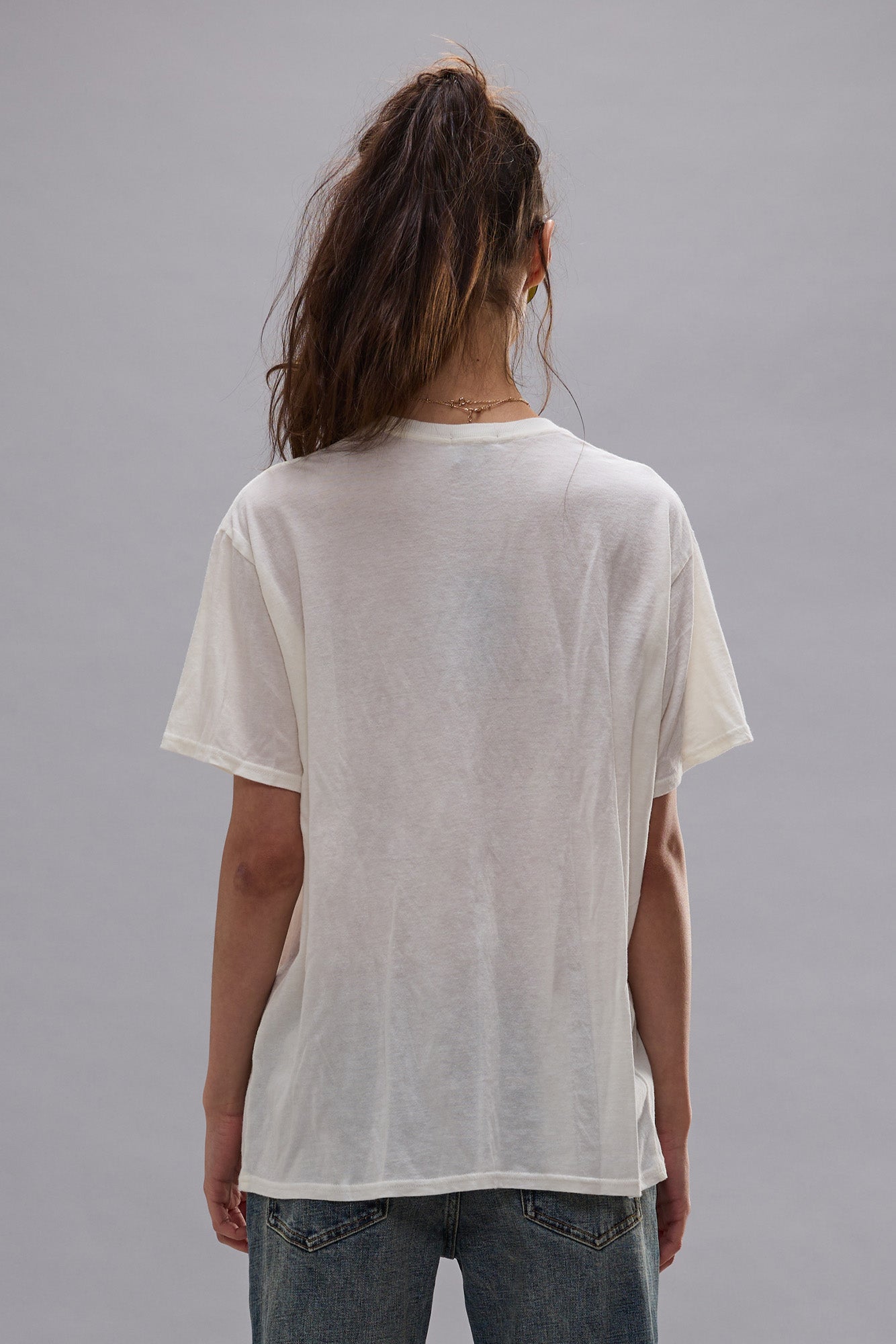 TOO SOBER BOY T (CENSORED) - ECRU WHITE - R13