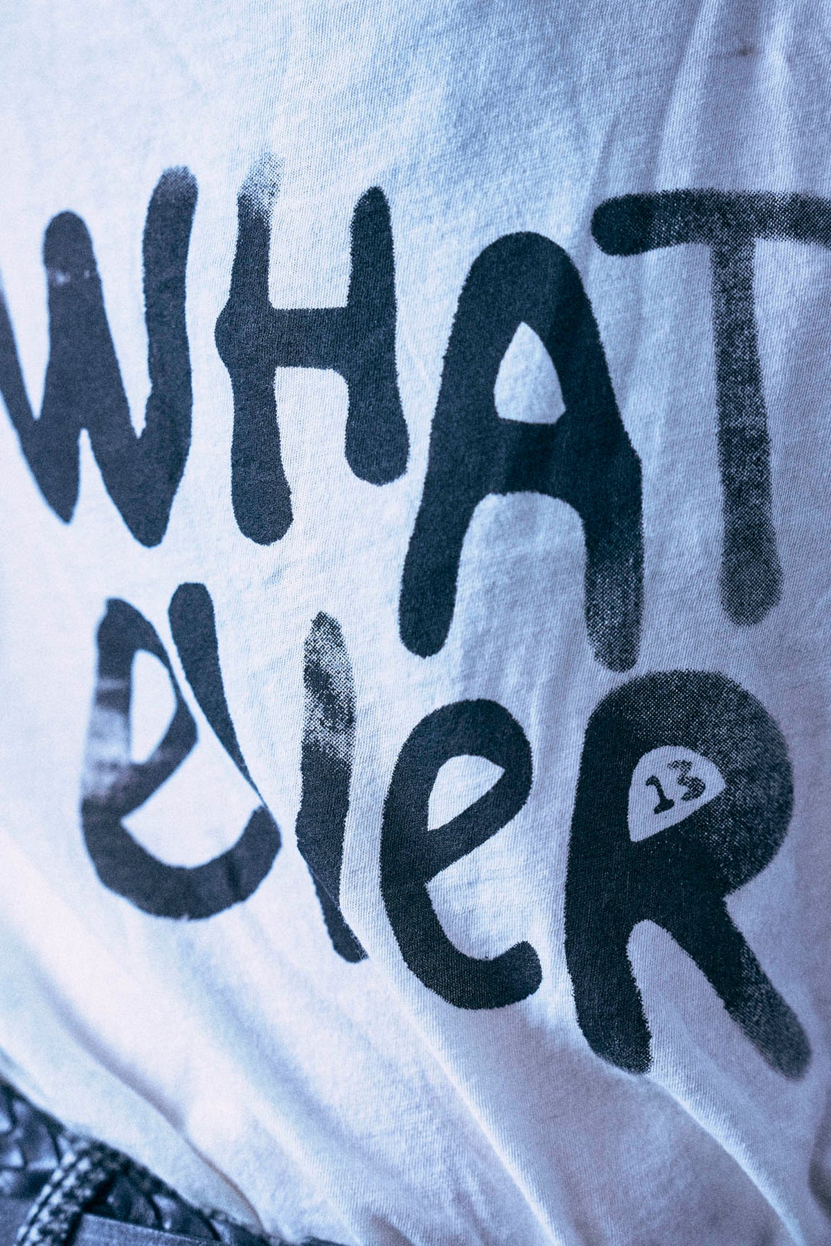 Whatever 13 Relaxed T - Off White - R13