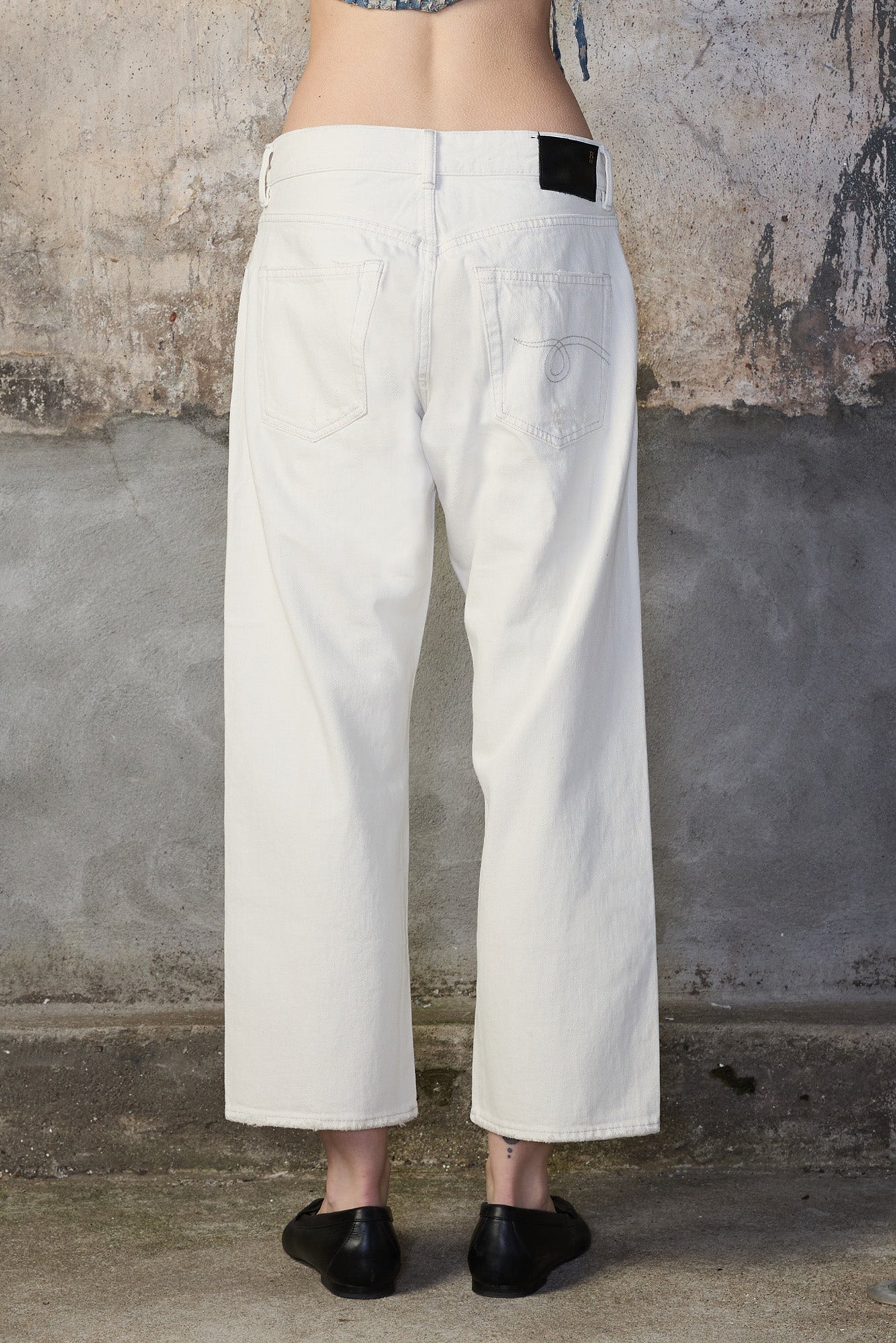 X-BOYFRIEND JEAN - HOLDEN WHITE SELVEDGE - R13