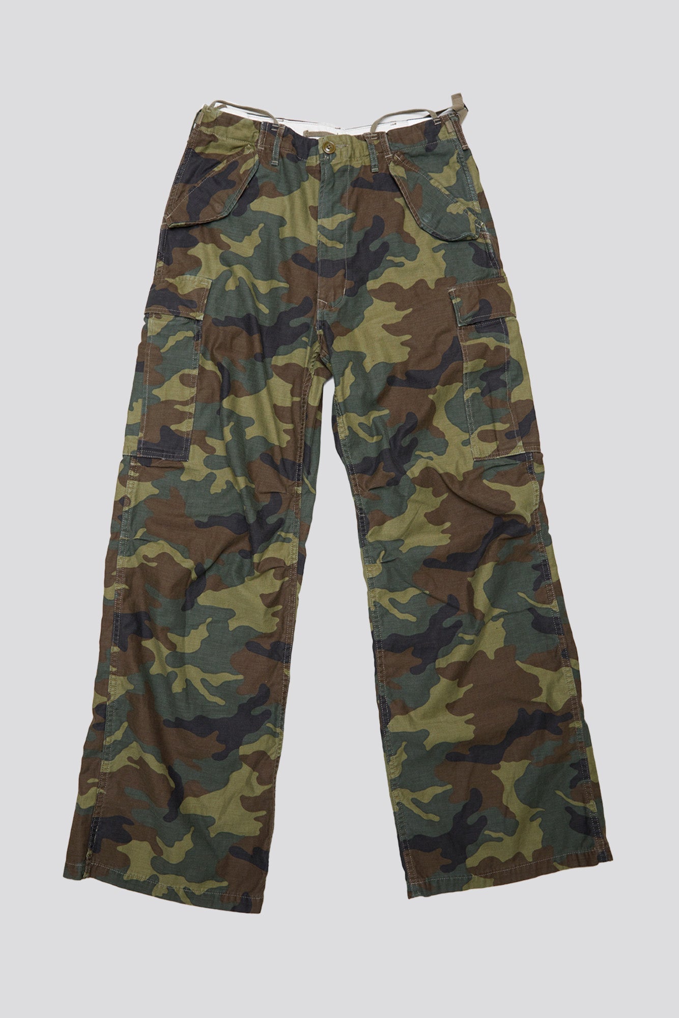 WIDE LEG CARGO - CAMO - R13