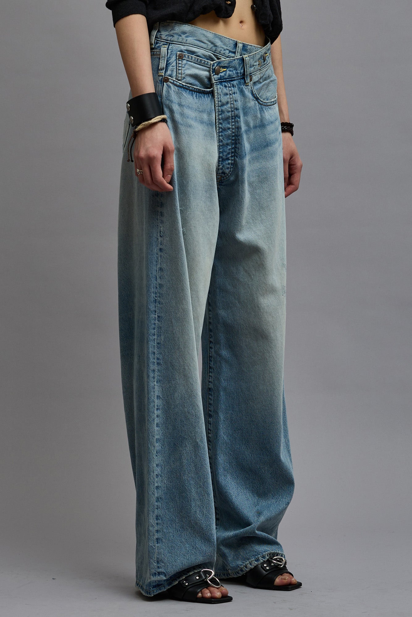 WIDE LEG CROSSOVER - HAVEN BLUE