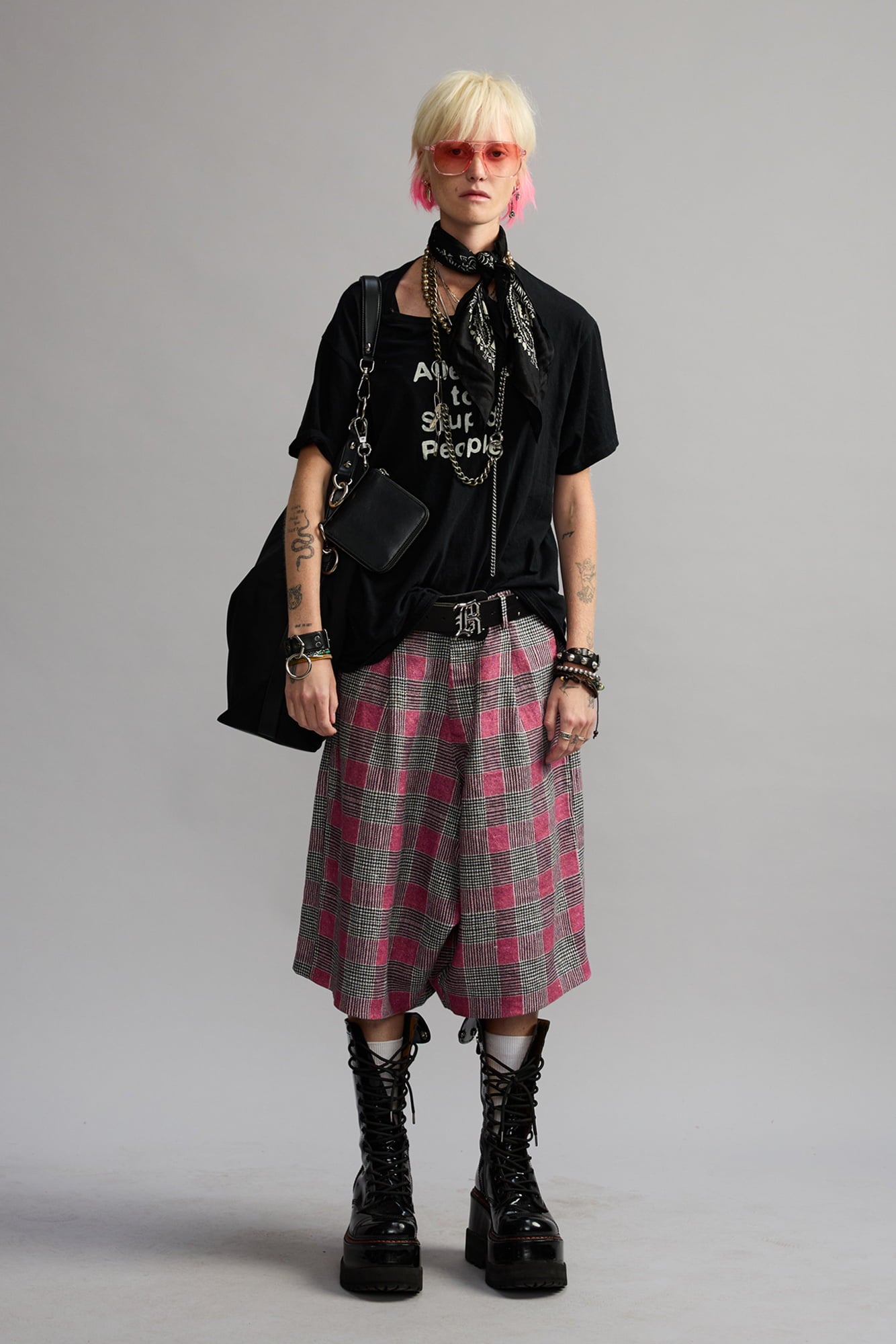 ALLERGIC TO STUPID BOY T - BLACK - R13