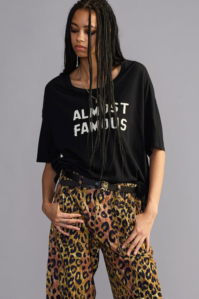 Almost Famous Relaxed T - Black