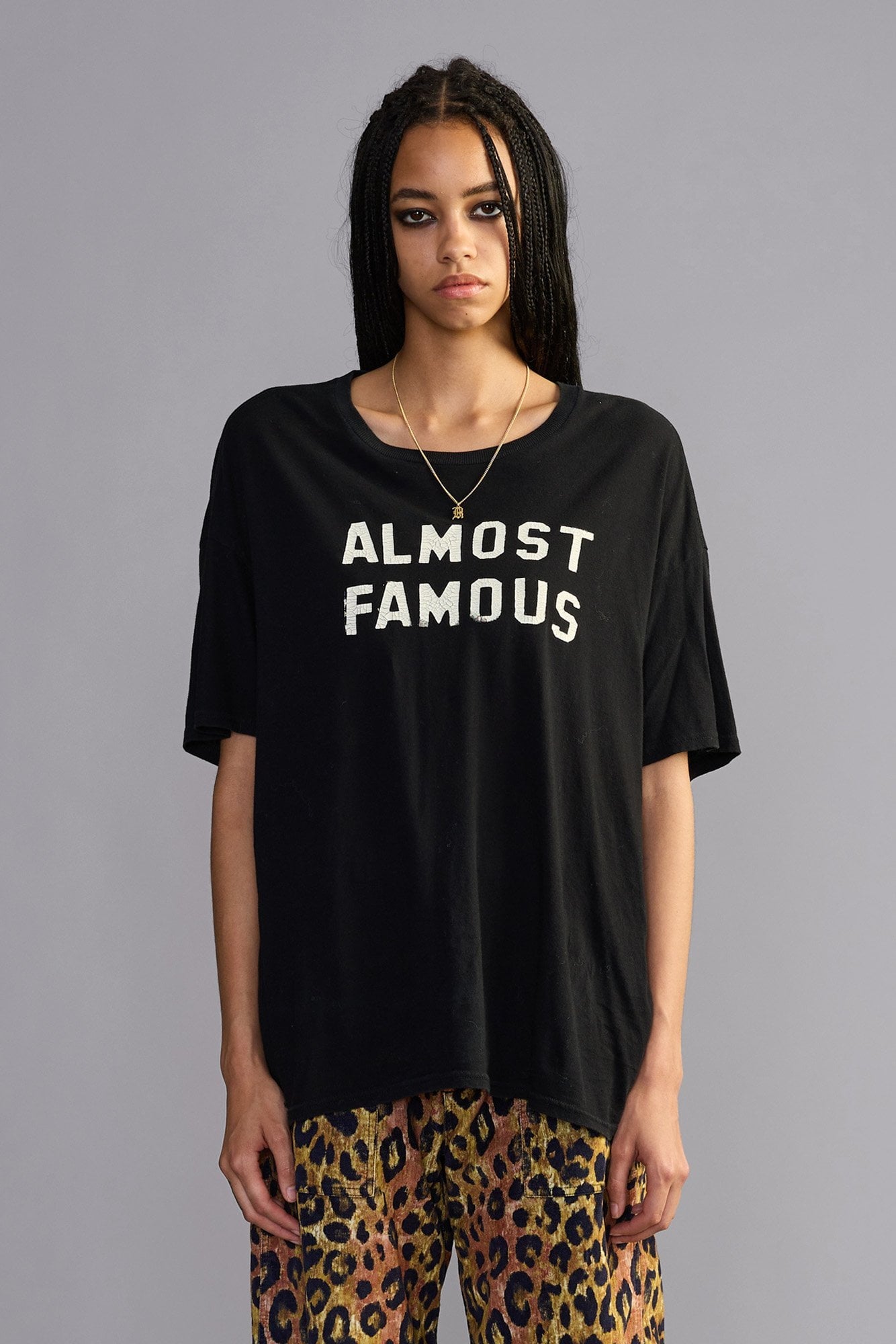 Almost Famous Relaxed T - Black - R13