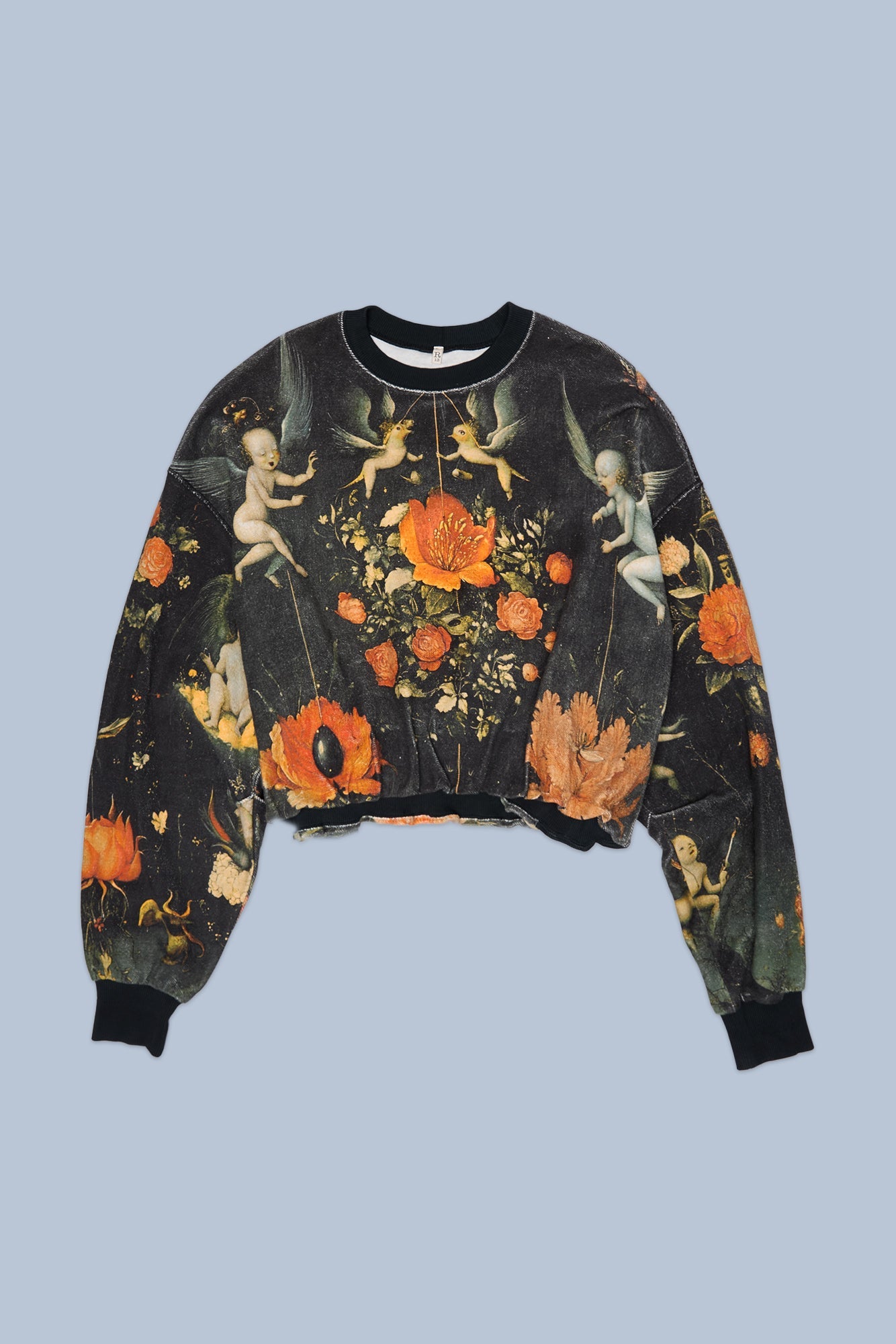 BALLOON CREWNECK - MULTICOLOR BLACK - R13