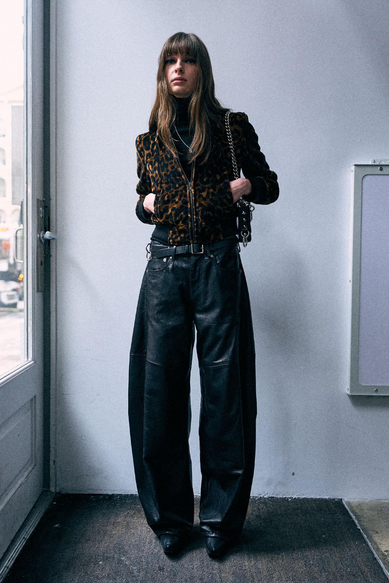 Berlin Jacket - Brown Leopard - R13