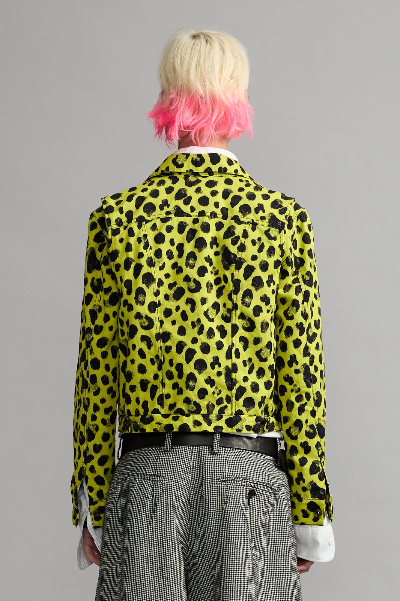 Boxy Trucker - Yellow Leopard - R13