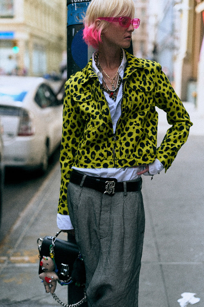 BOXY TRUCKER - YELLOW LEOPARD