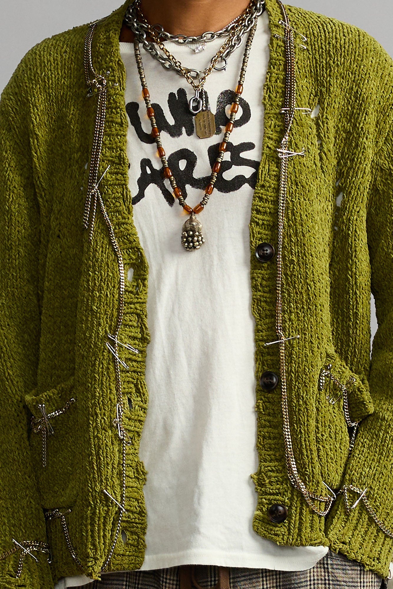 Boy Cardigan - Light Green - R13