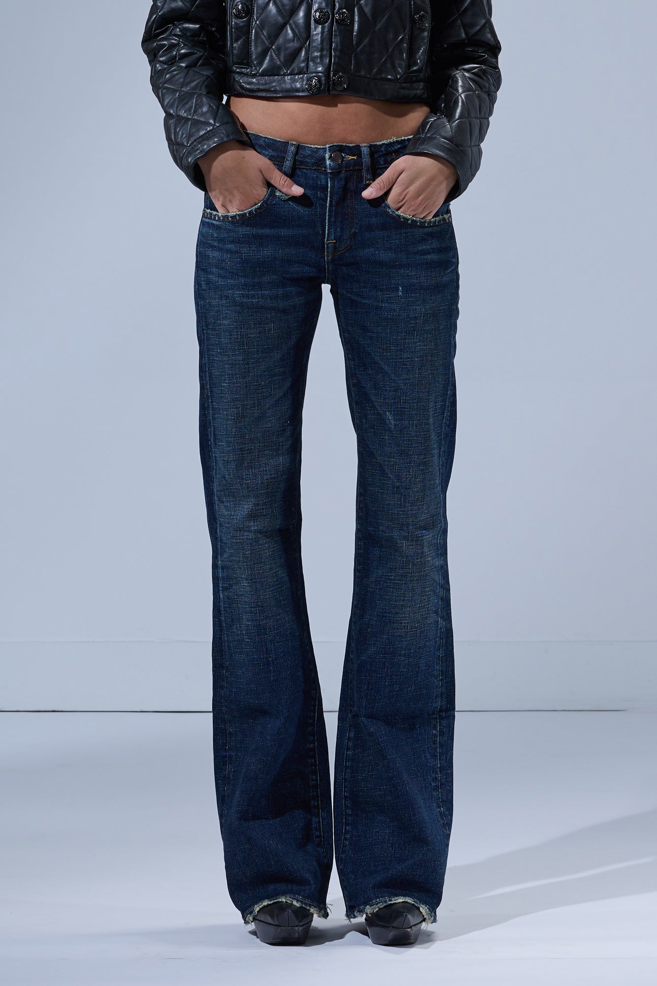 BOY FLARE - HOYT BLUE STRETCH - R13