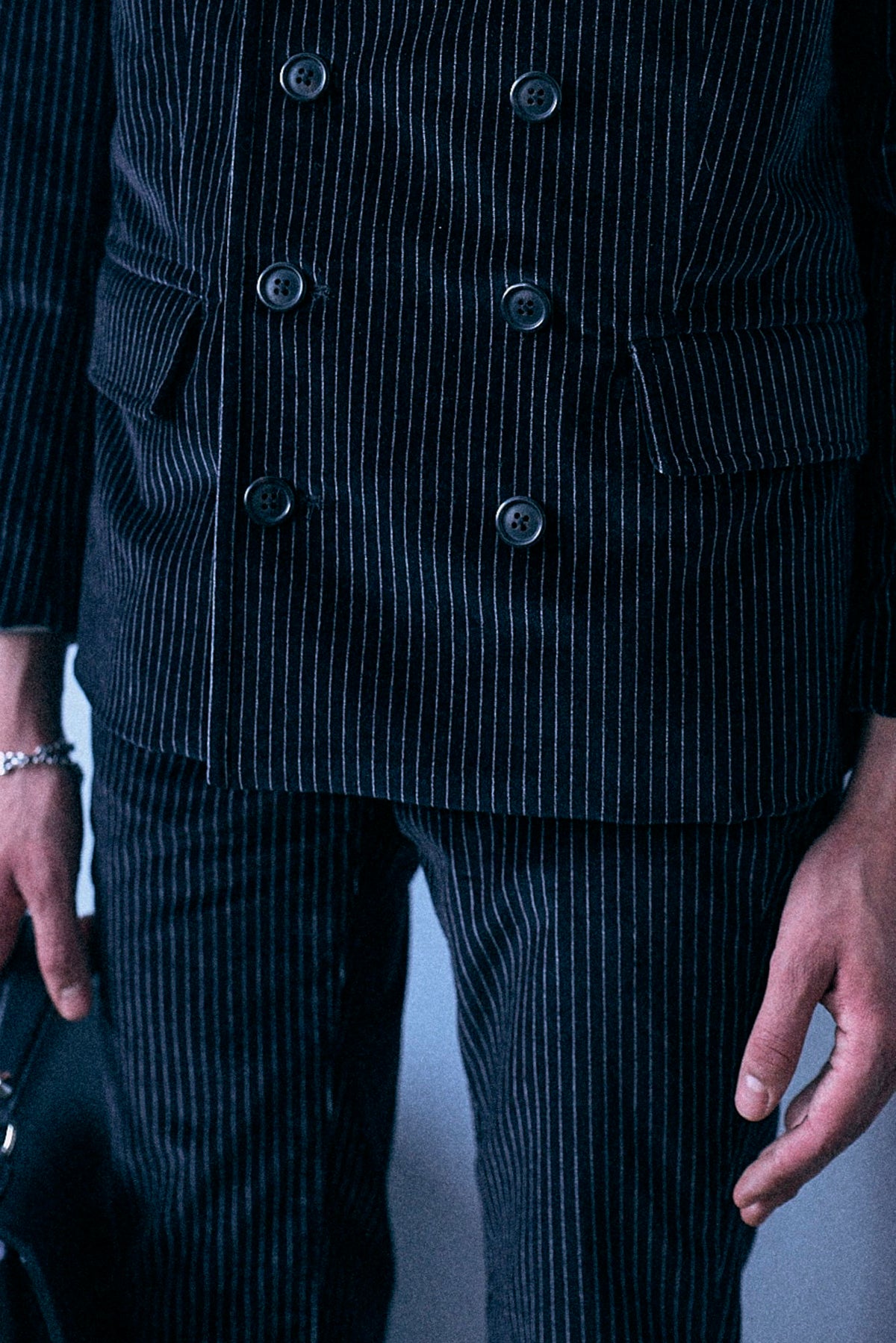 Boy Kick - Black Velvet Stripe - R13