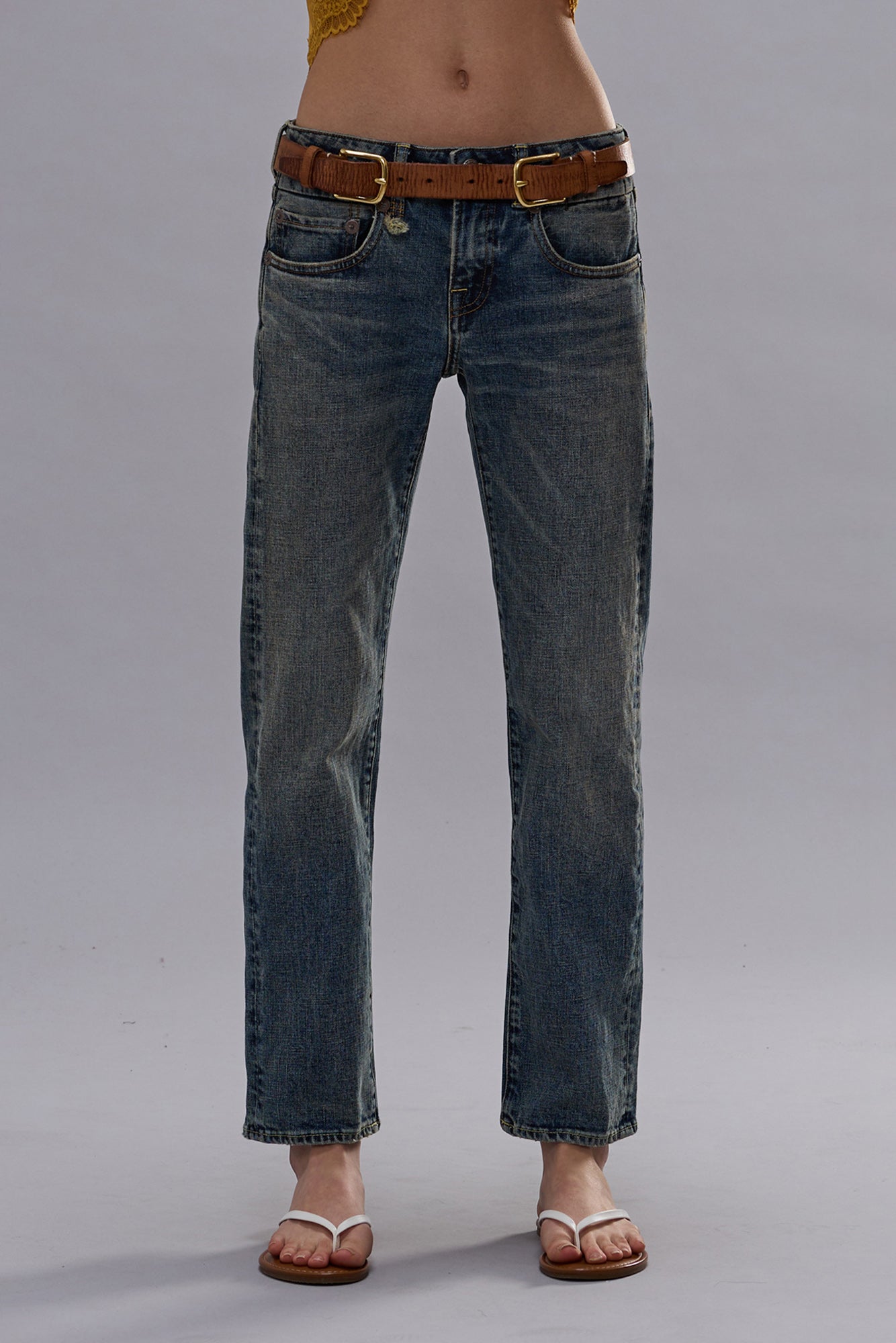 BOY STRAIGHT - GLADE BLUE STRETCH - R13