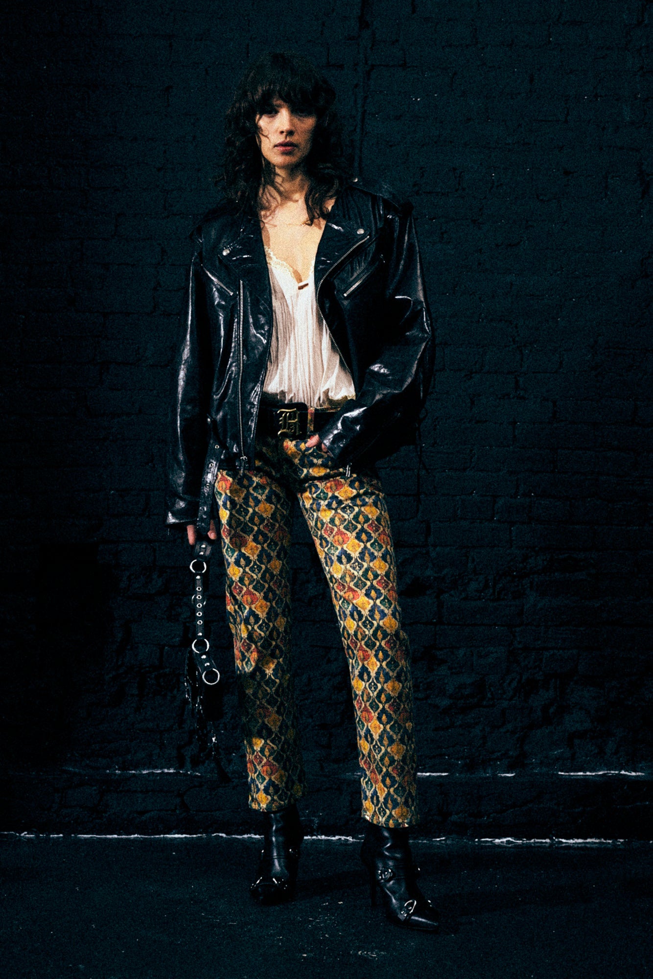 BOY STRAIGHT - GOLD ORANGE IKAT - R13