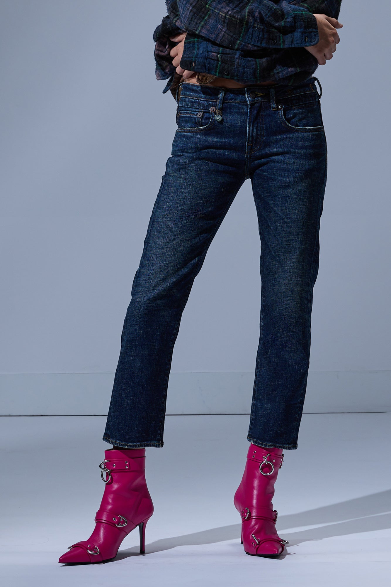 BOY STRAIGHT - HOYT BLUE STRETCH - R13