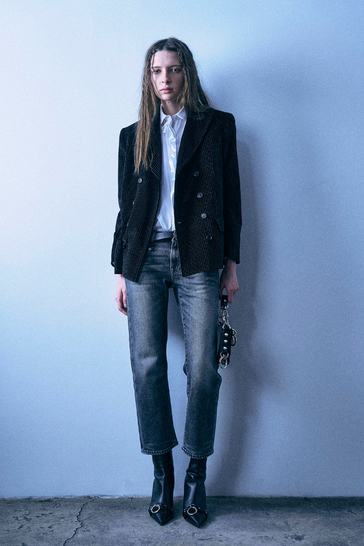 Boy Straight - Vintage Grey - R13