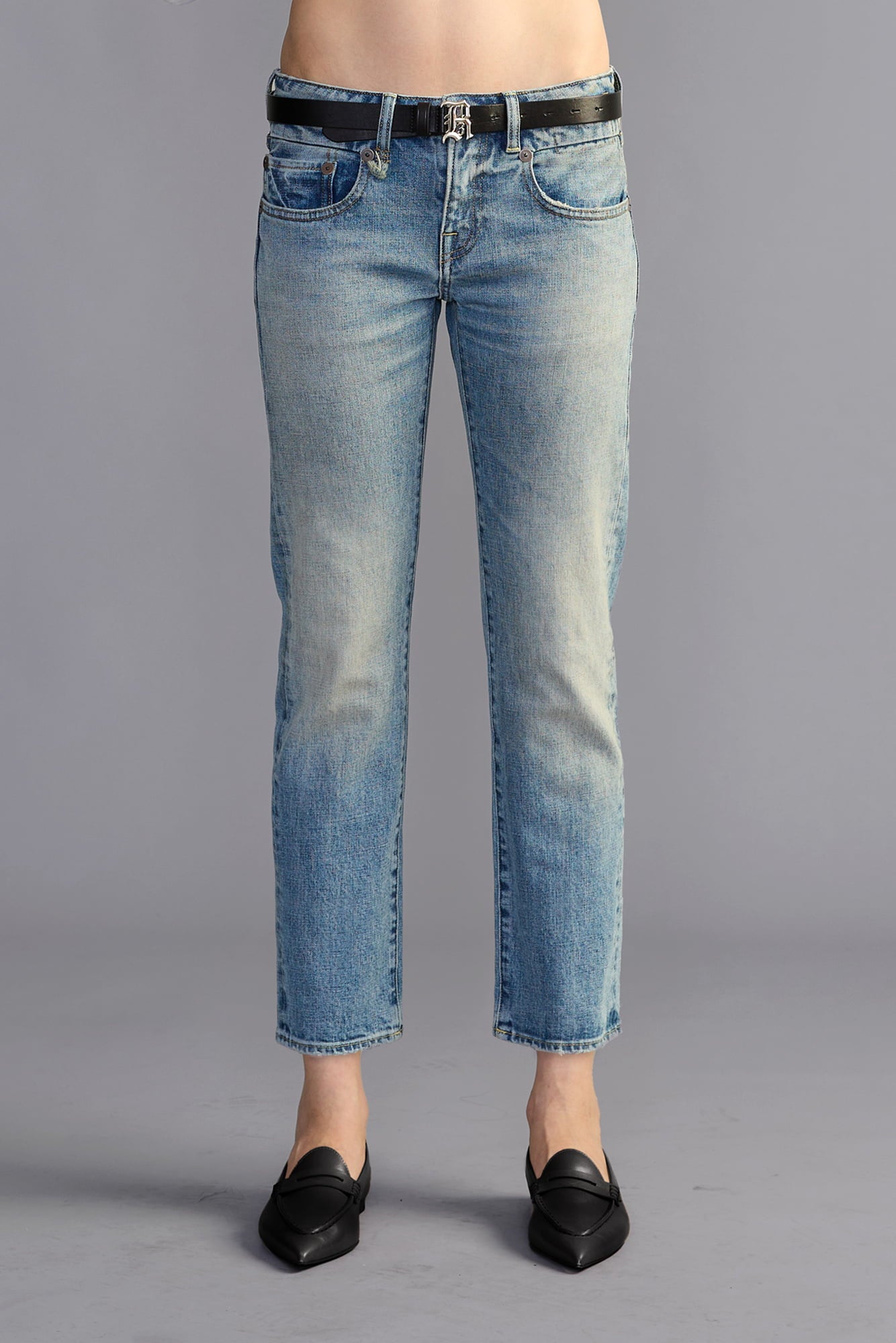 Boy Straight - Wilted Stretch Blue - R13