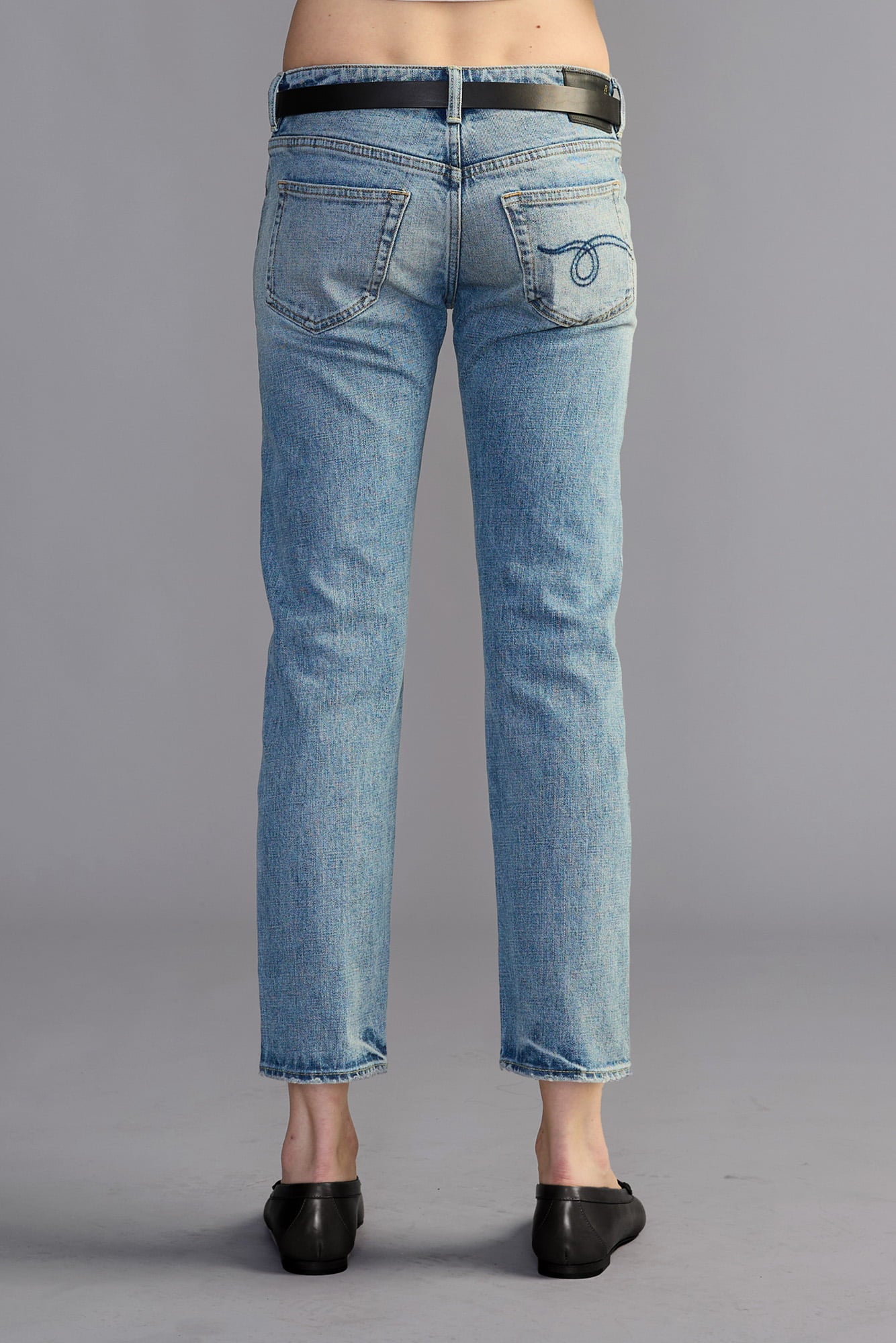 Boy Straight - Wilted Stretch Blue - R13
