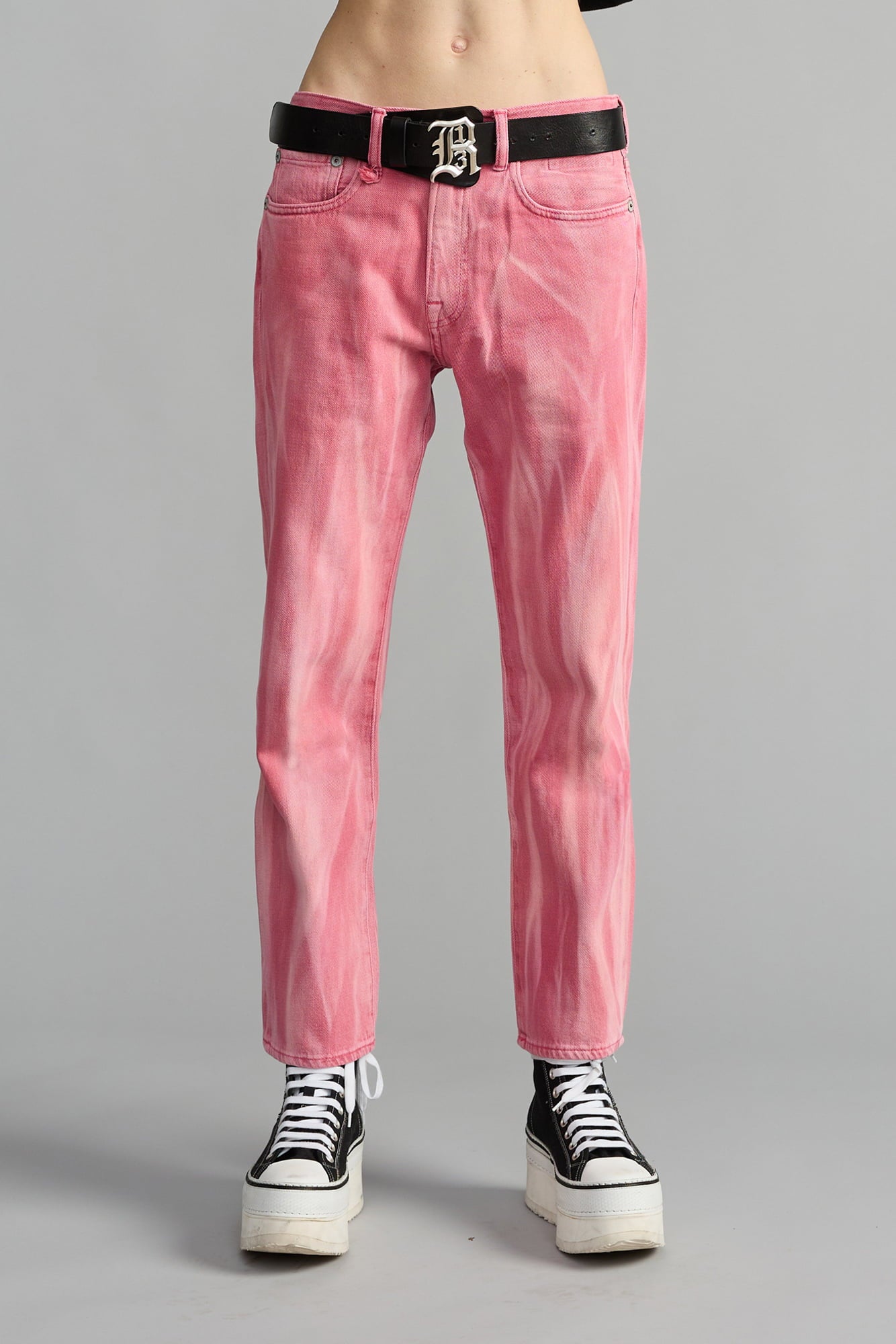 BOYFRIEND JEAN - EXPLODED PINK - R13