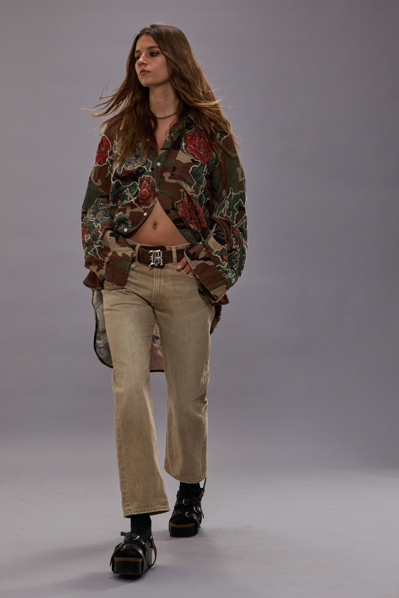 BOYFRIEND JEAN - HARLYN KHAKI - R13