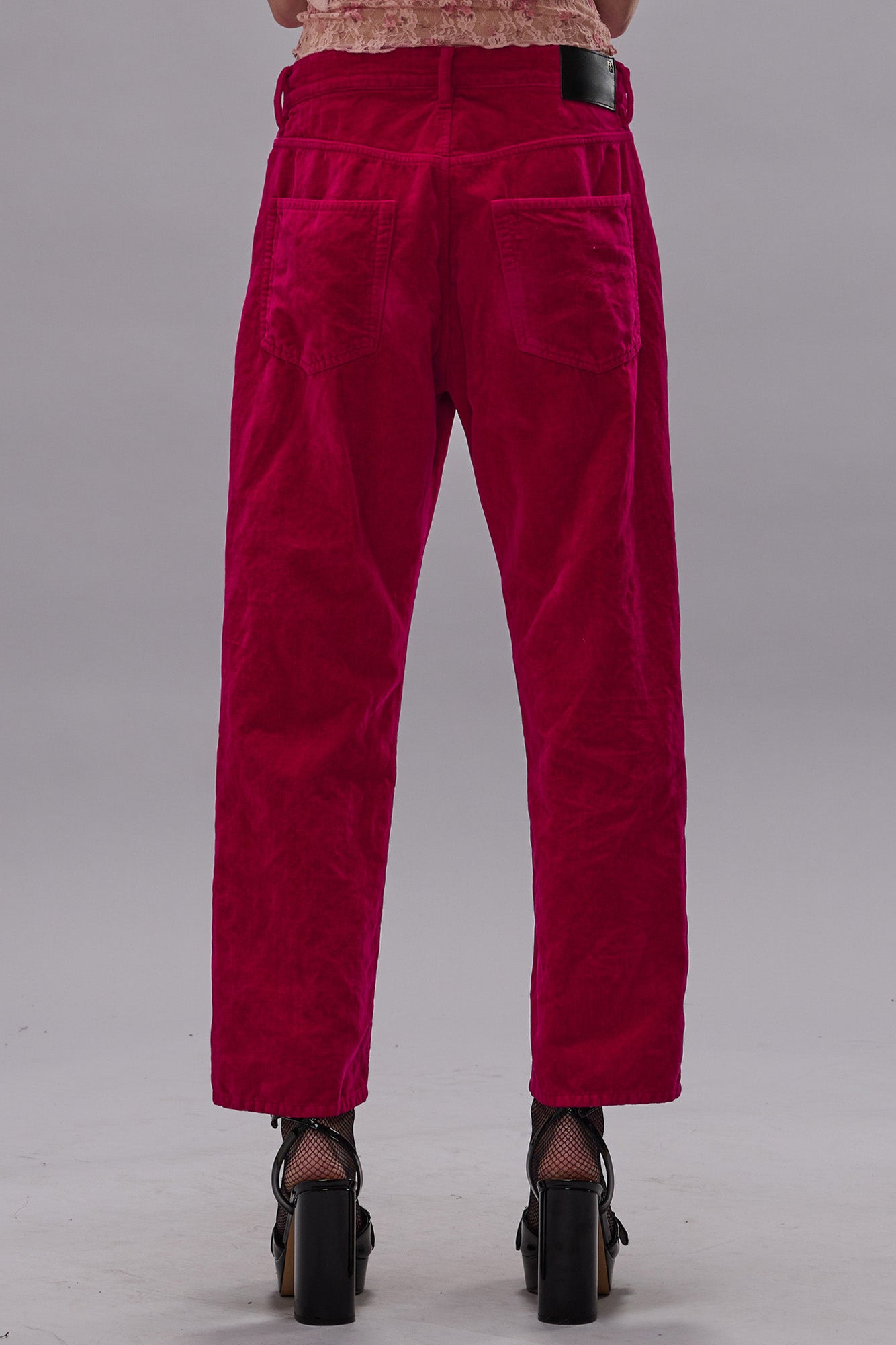 Boyfriend Jean - Raspberry Velvet - R13
